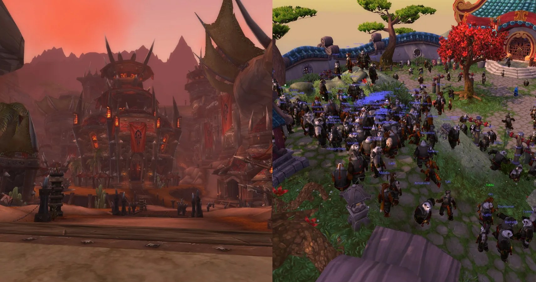 Blizzard World Of Warcraft Server Merge