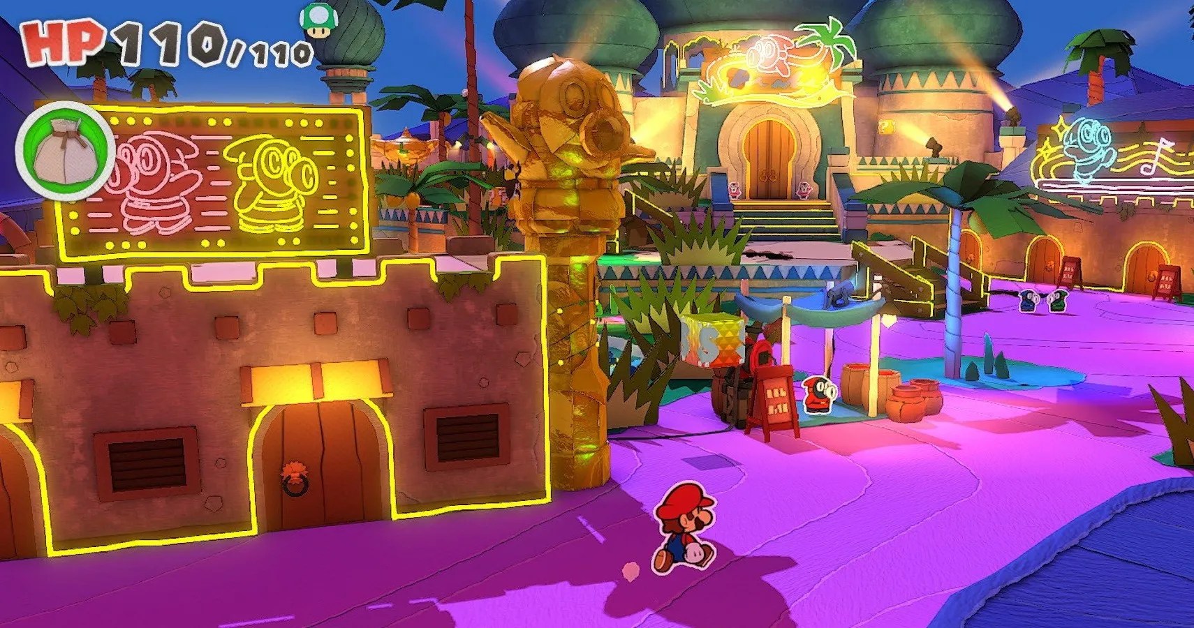 paper mario origami king snifit game SaulamanAria