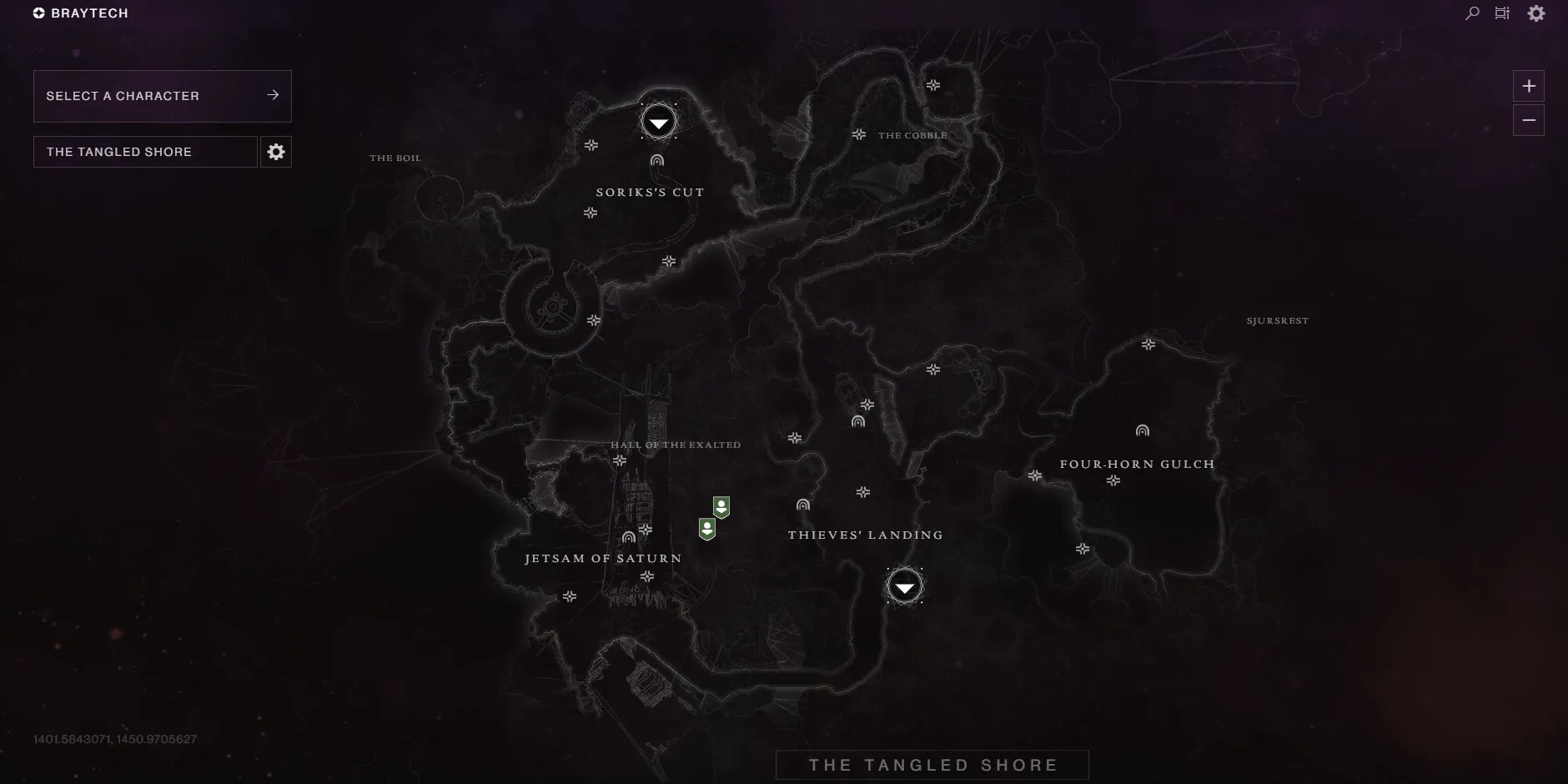 Destiny 2 Every Tangled Shore Region Chest Location