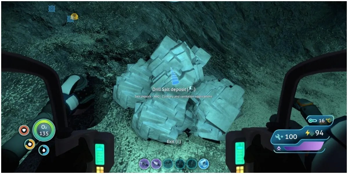 Subnautica All Of The Raw Materials (& Where To Find Them)