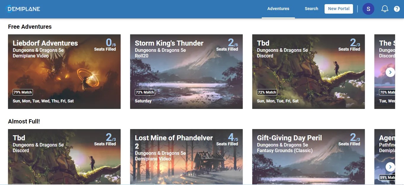 Demiplane Aims To Improve The Online TTRPG Experience By Borrowing From