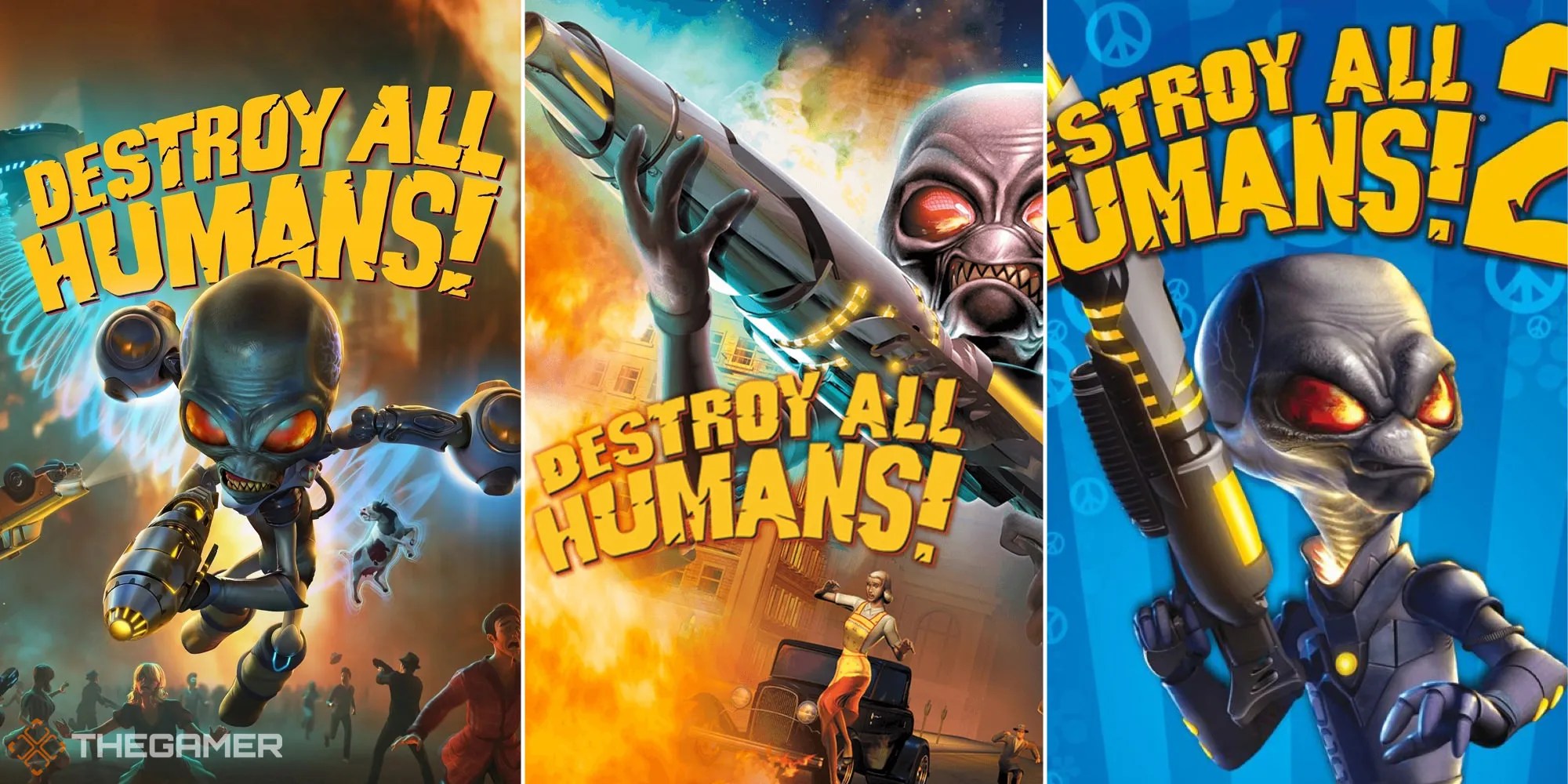 Every Destroy All Humans Games, Ranked From Worst To Best