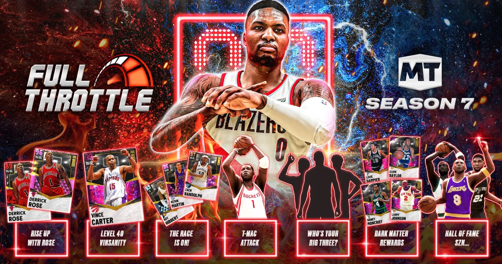 NBA 2K21 Reveals MyTeam Season 7 Full Throttle