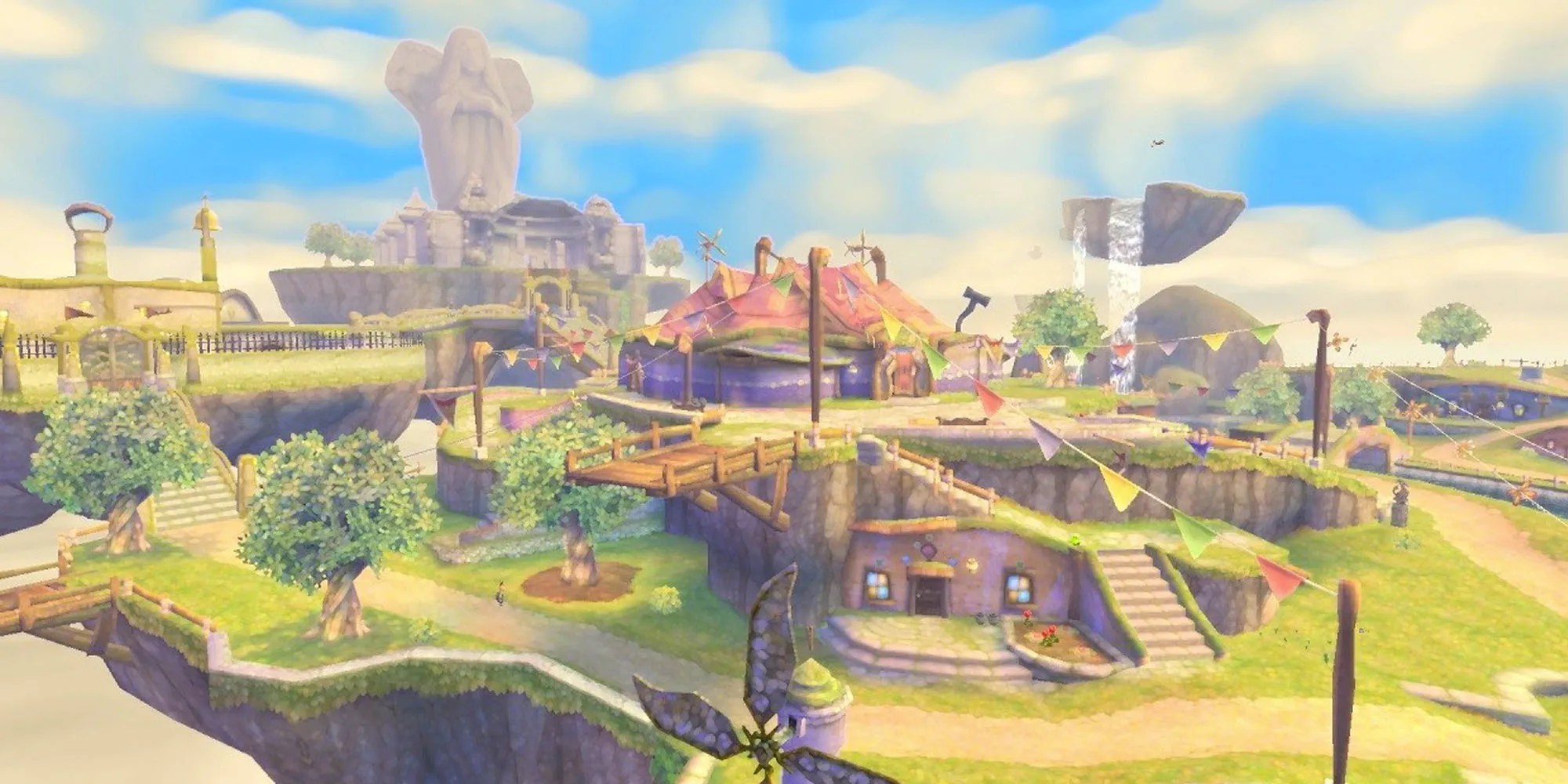 Skyward Sword Every Island in The Sky And What To Do There