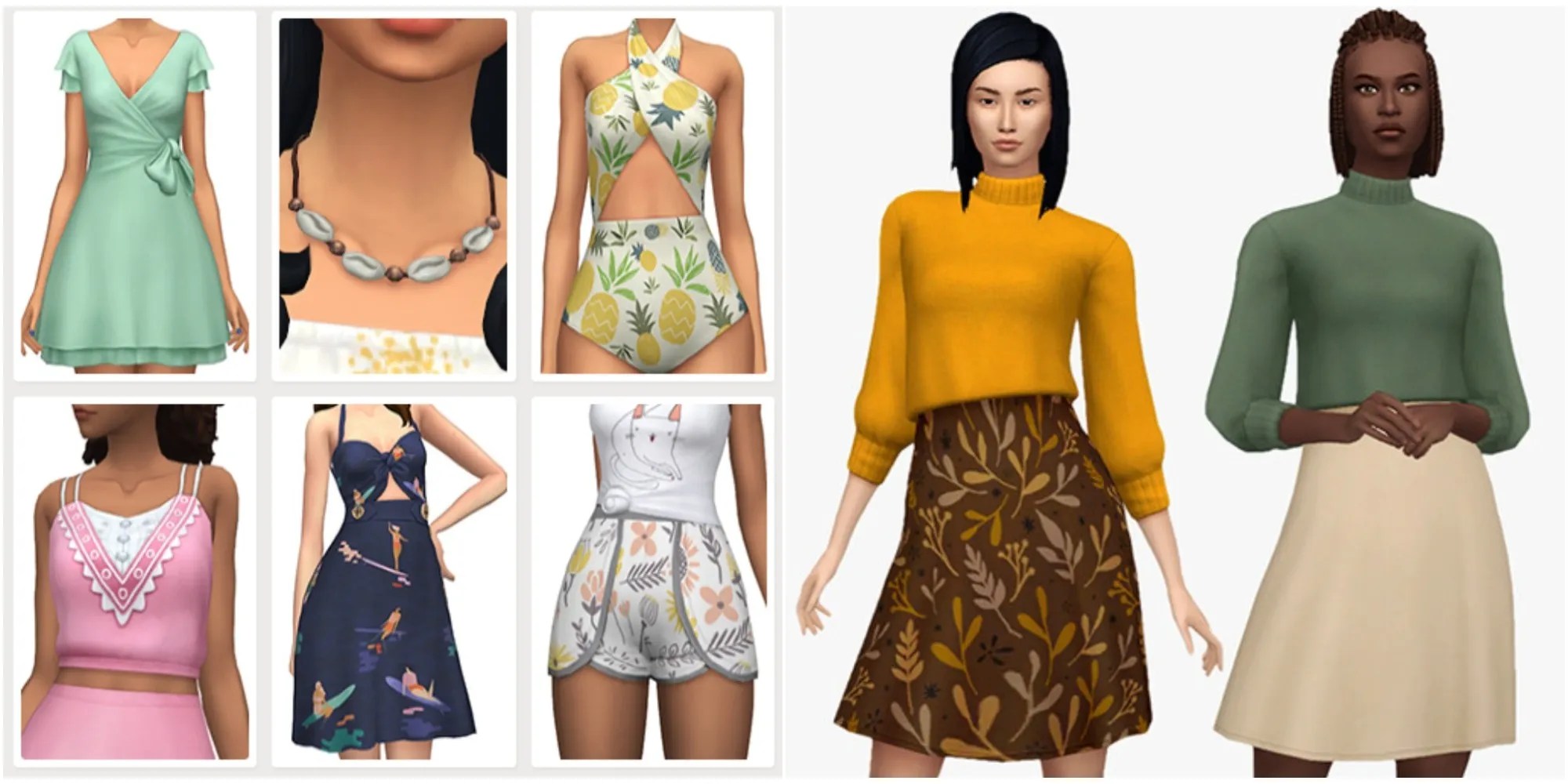 The Sims 4 Designer Clothes Cc Design Talk