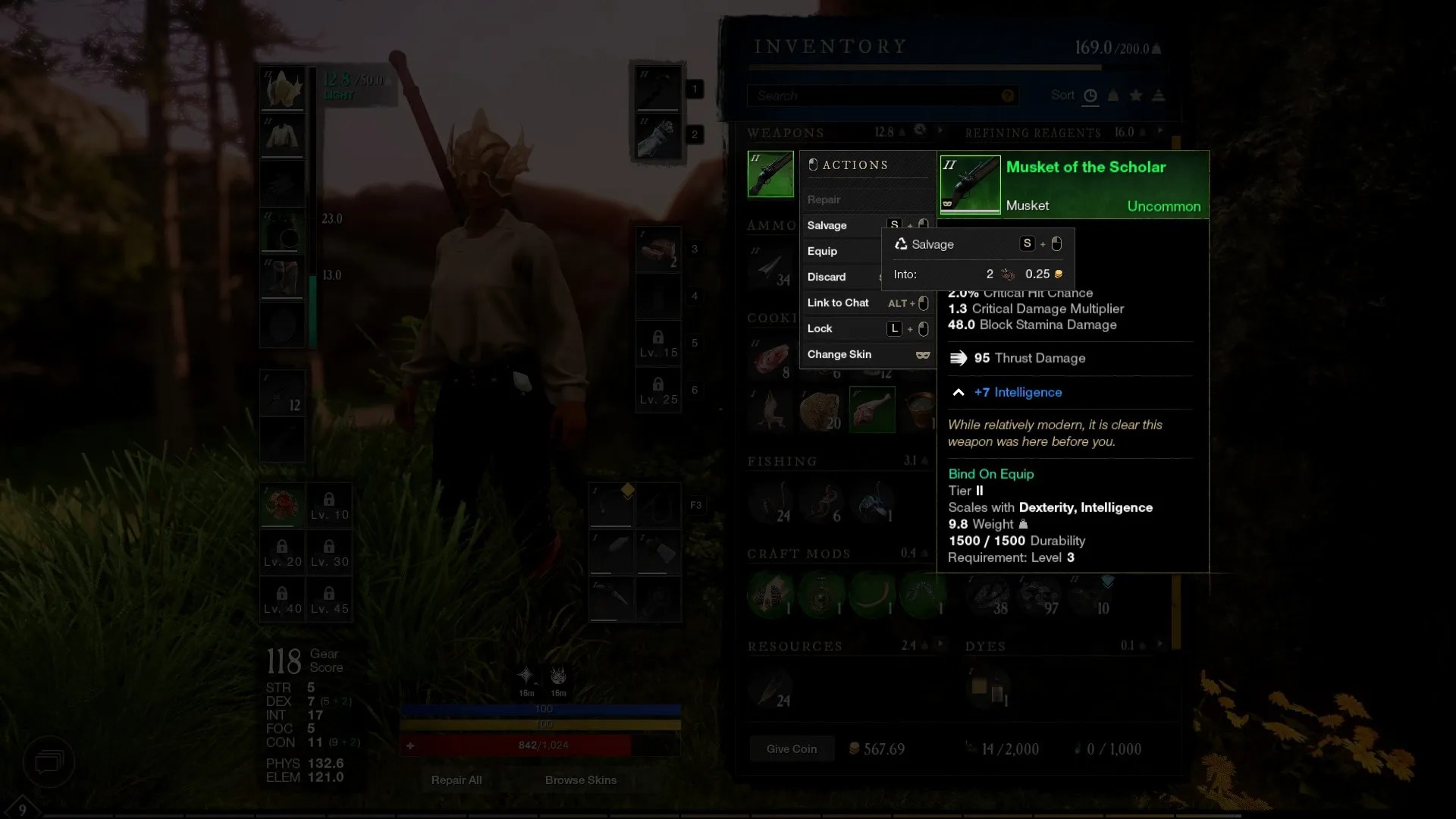How To Repair Your Equipment In New World