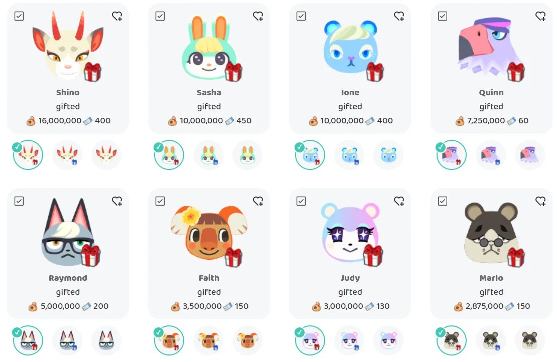 New Animal Crossing Update Villagers Are Slightly Cheaper On Nookazon Now