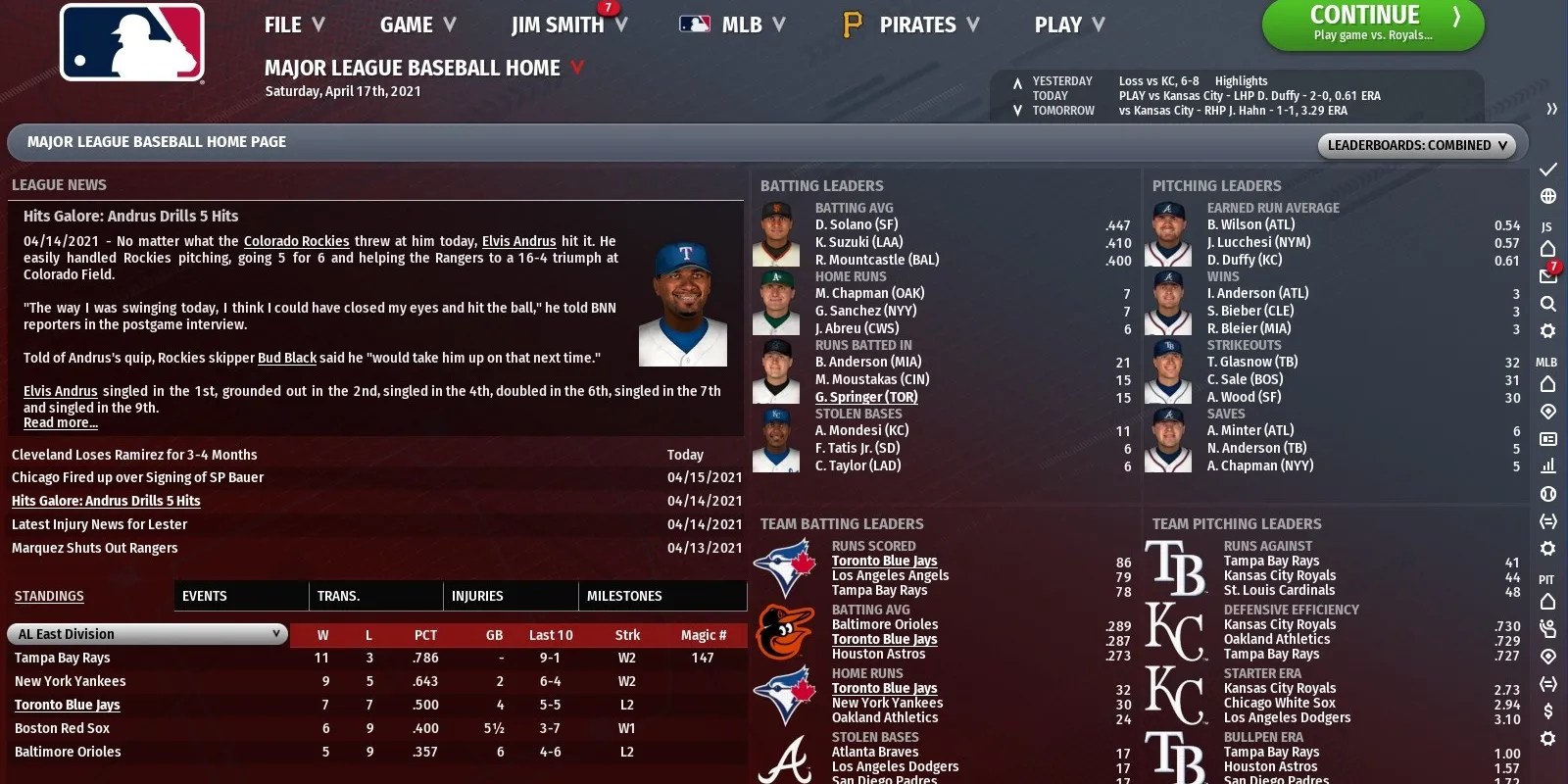 Best Baseball Video Games