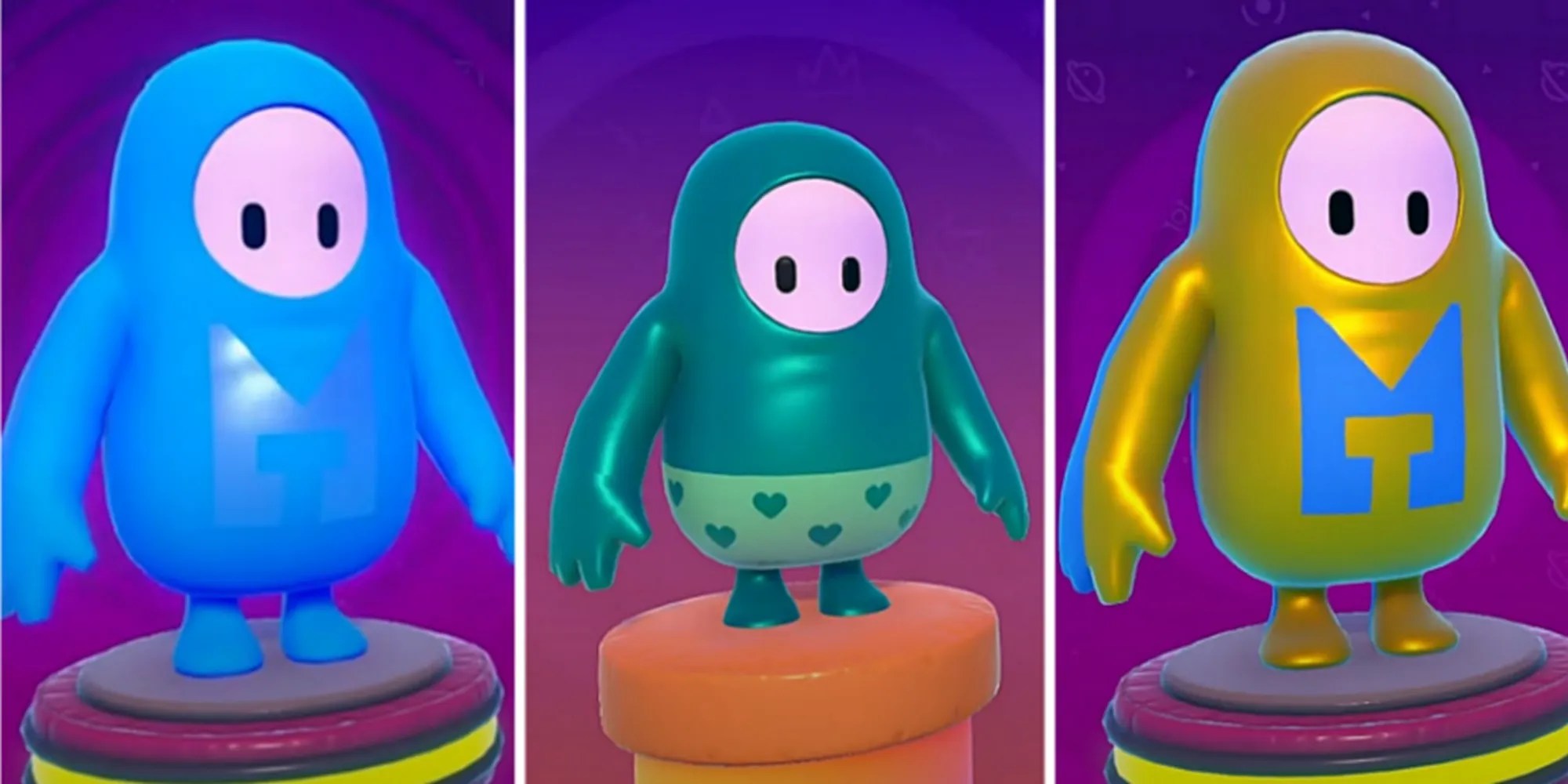 Fall Guys 10 Rarest Color Schemes