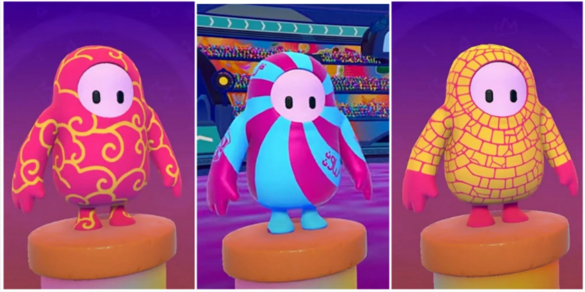 10 Rarest Patterns In Fall Guys