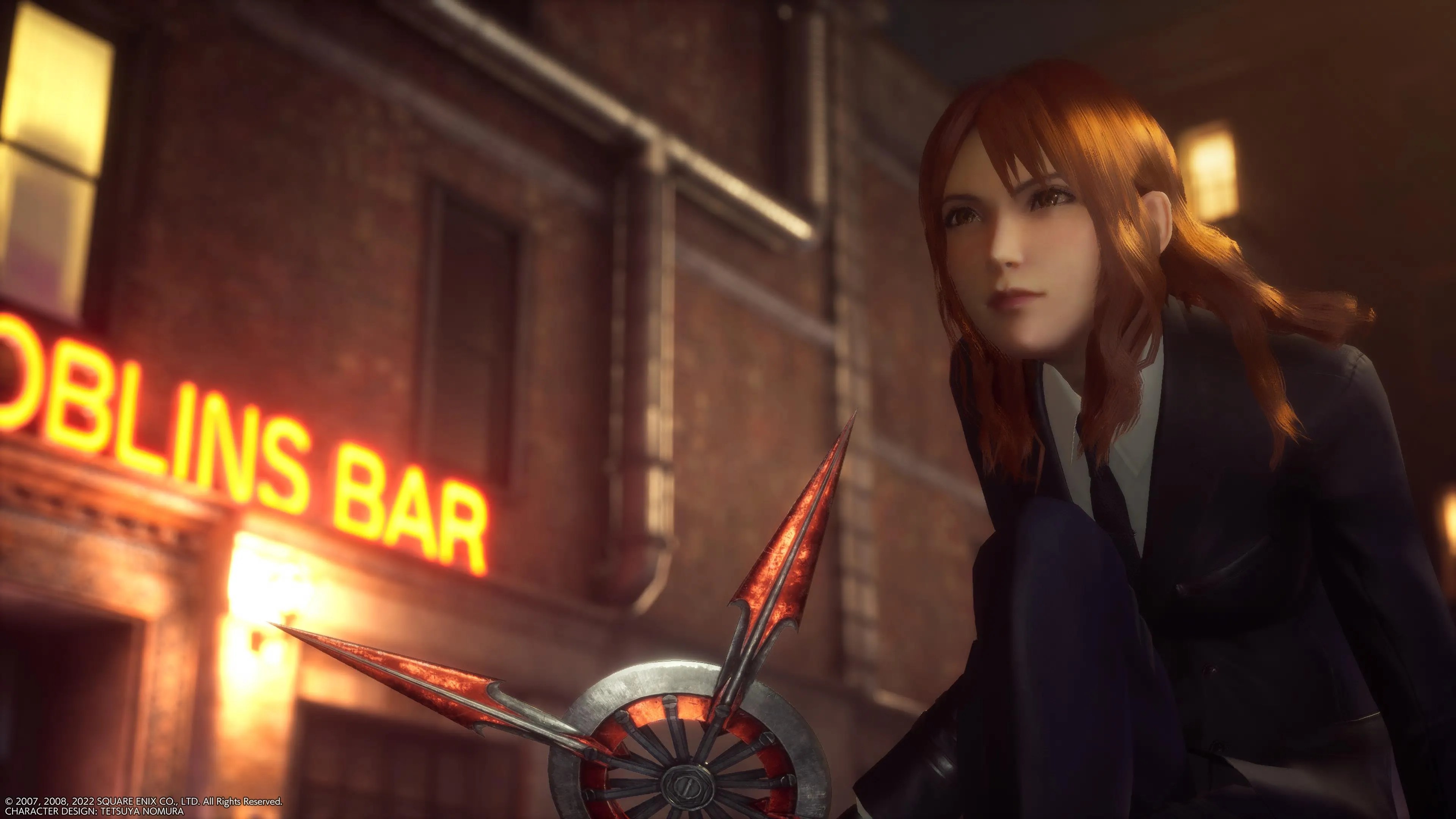 Crisis Core FF7 Reunion Cissnei In Action