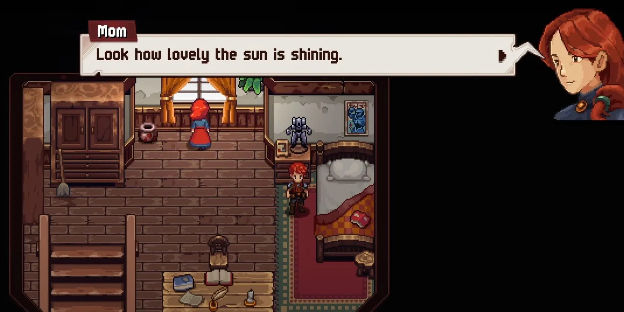 Chained Echoes Mum Intro Chrono Trigger reference