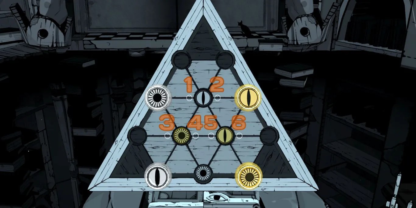Iris Fall Slate Puzzle WIth Numbers On It