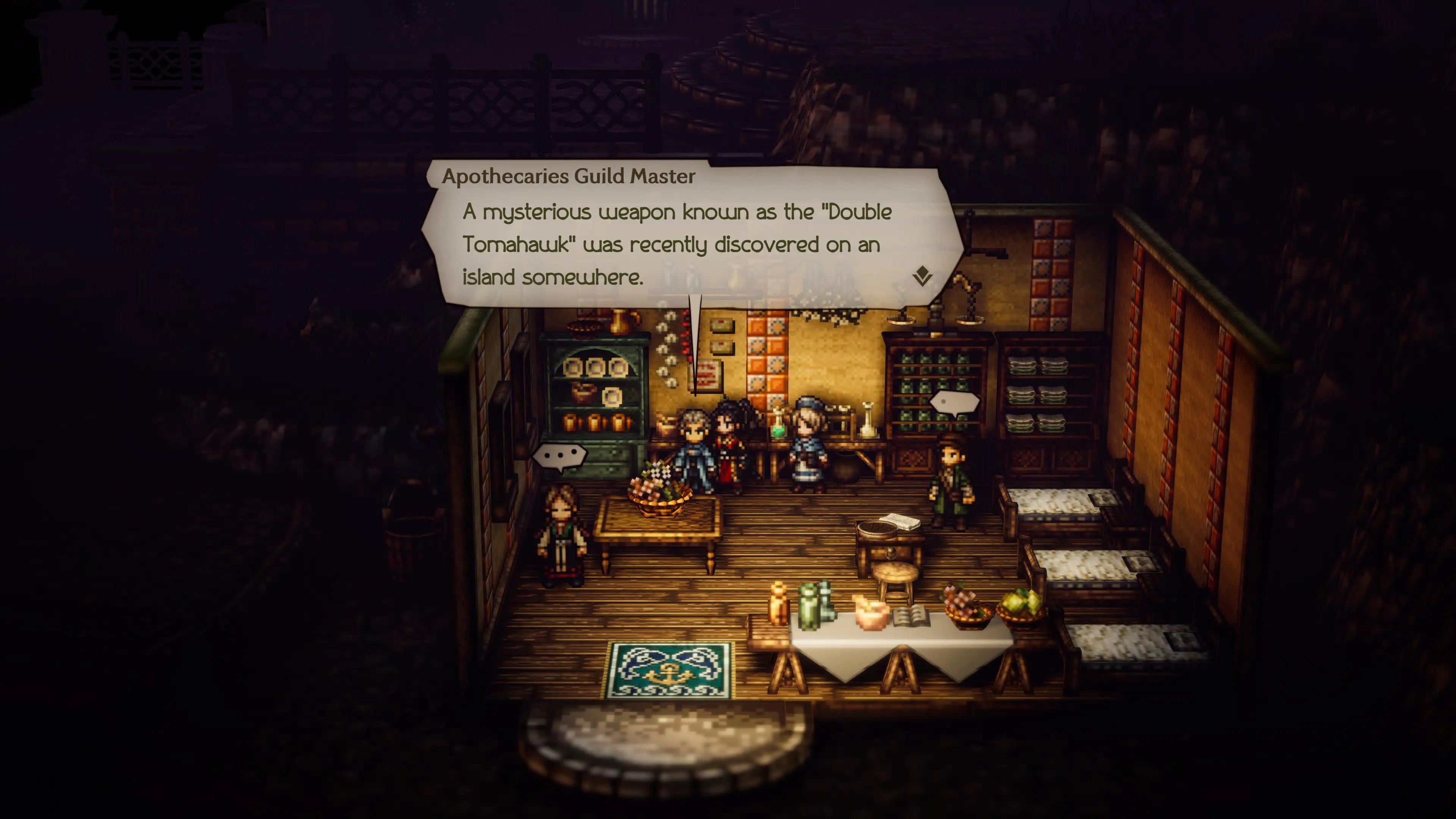 Double Tomahawk Octopath Traveler 2 Location
