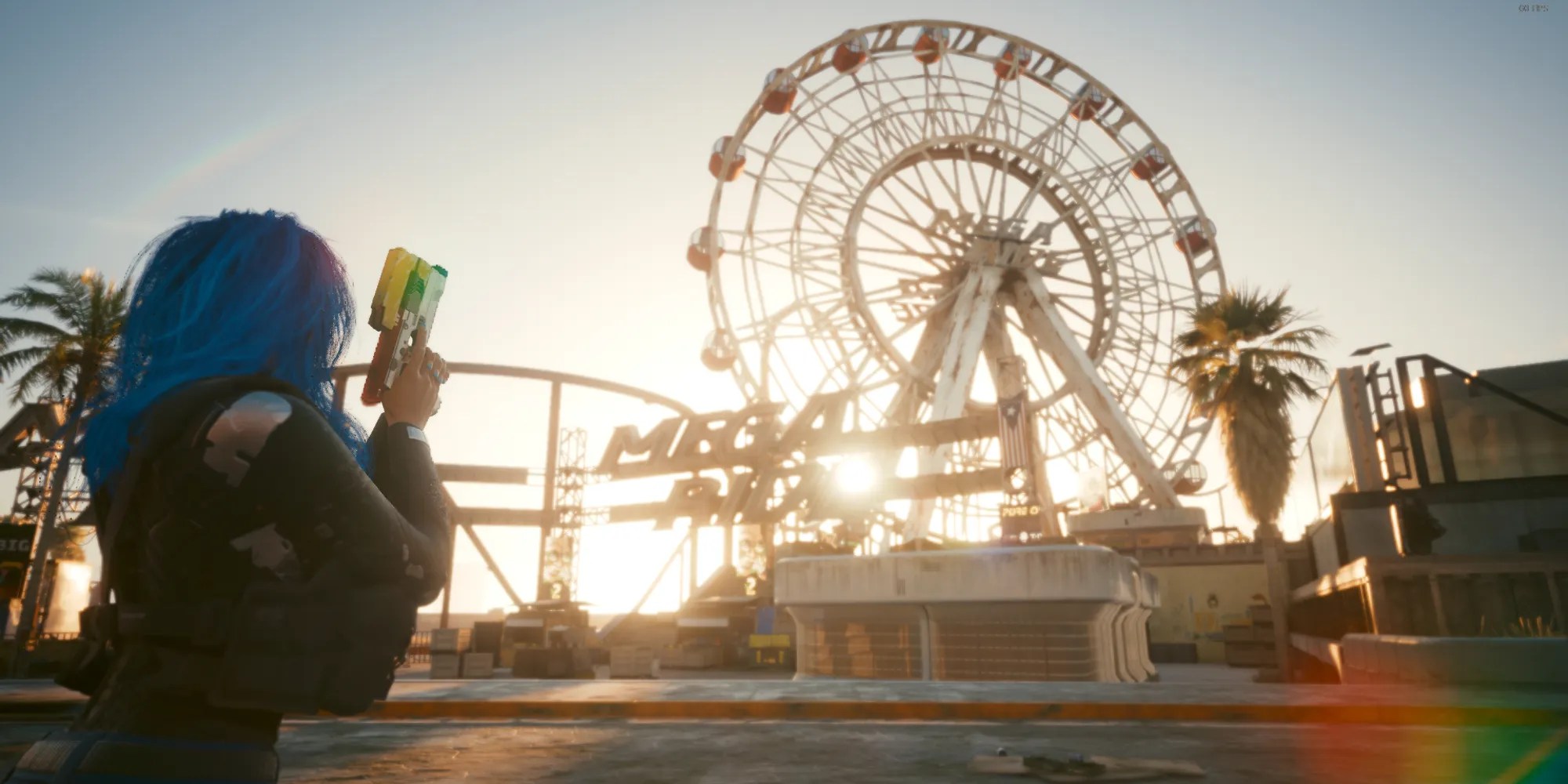 How To Ride The Pacifica Rollercoaster In Cyberpunk 2077