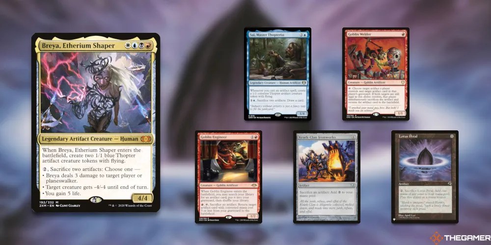 Sacrifice Breya Card set for Commander