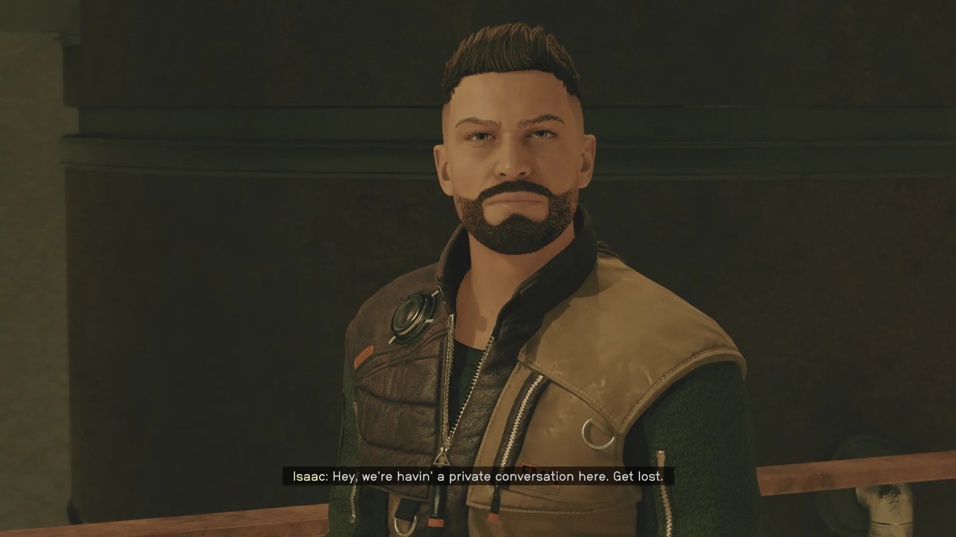 Isaac in The Well in Starfield