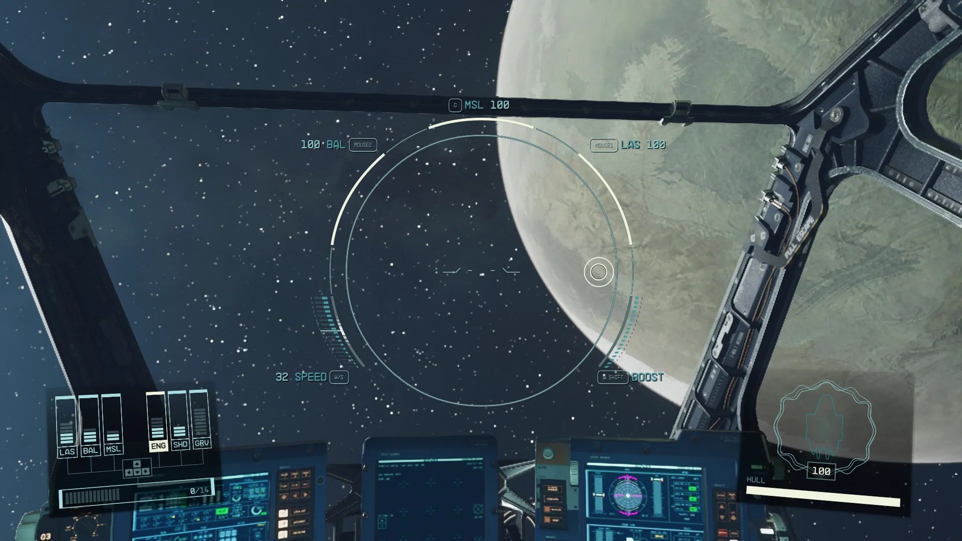 Learning to Fly in Starfield