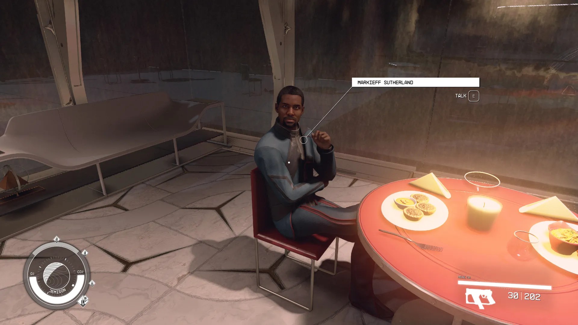 Markieff Sutherland in Starfield