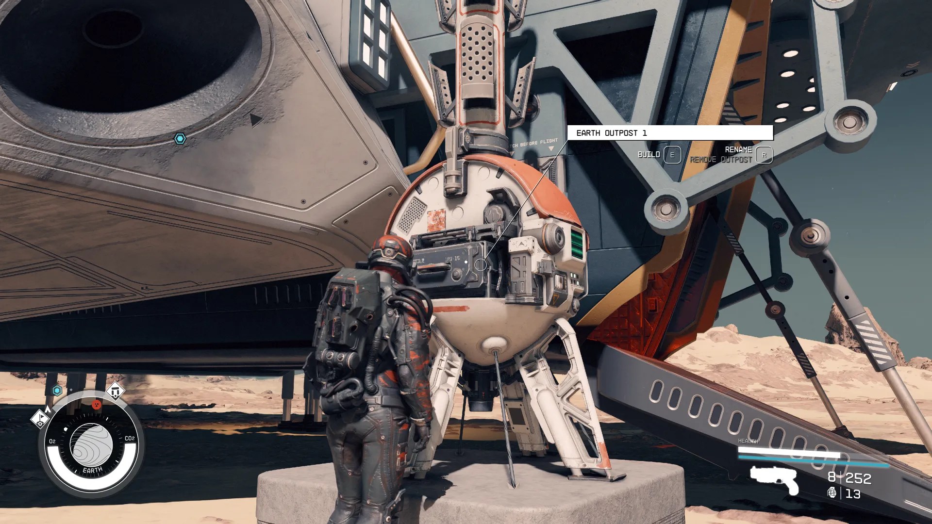 Removing an outpost in Starfield