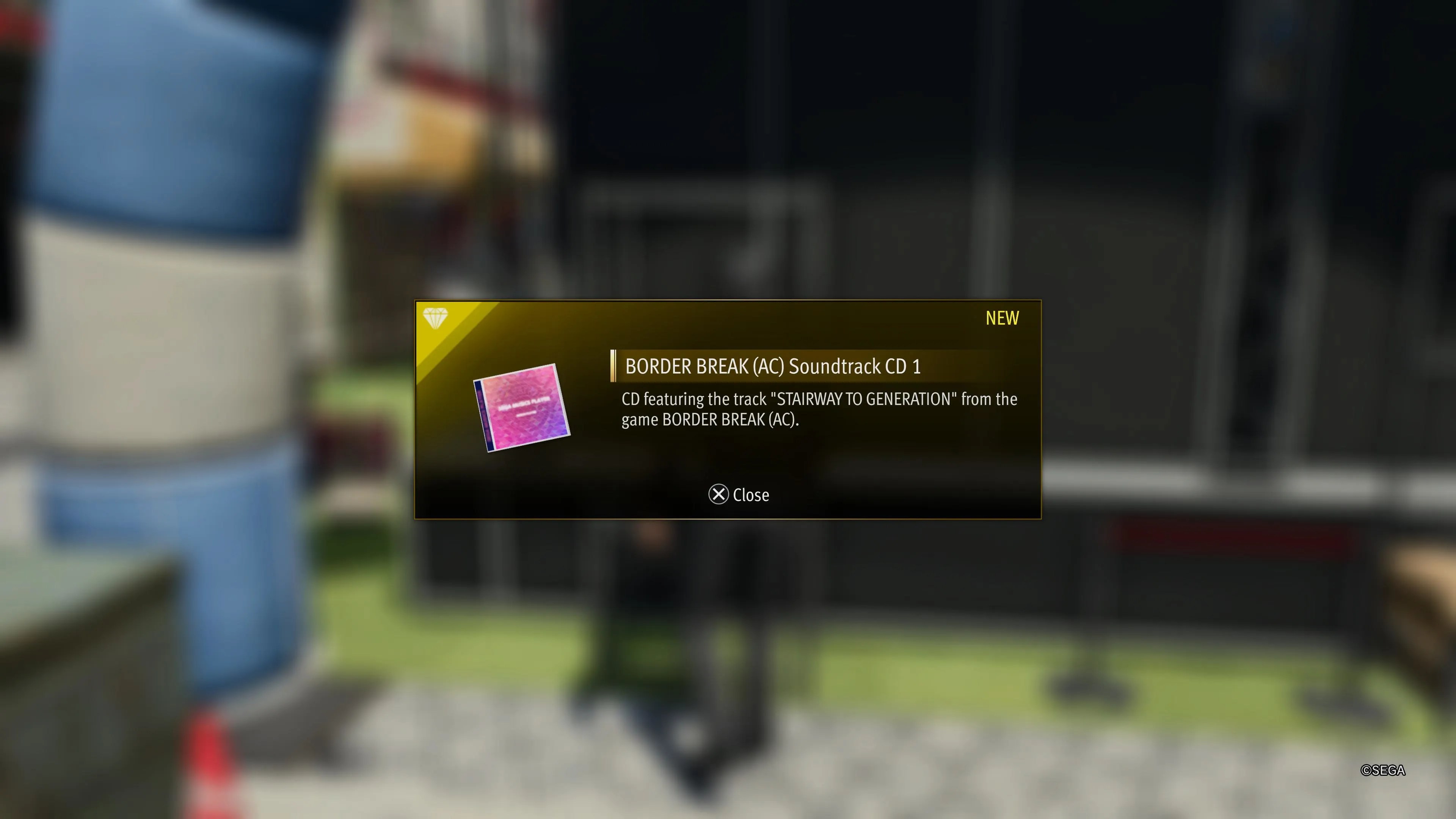 Like A Dragon Infinite Wealth, Border Break CD 1-1