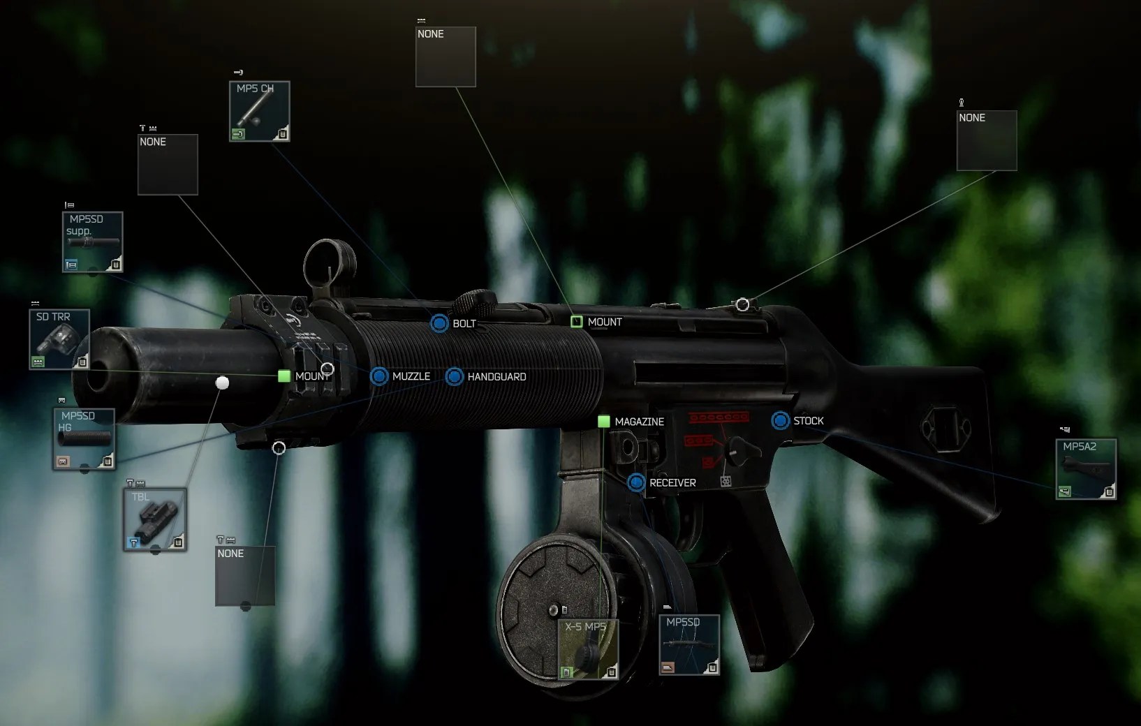 MP5SD Gunsmith Part 3 Preset in Escape from tarkov