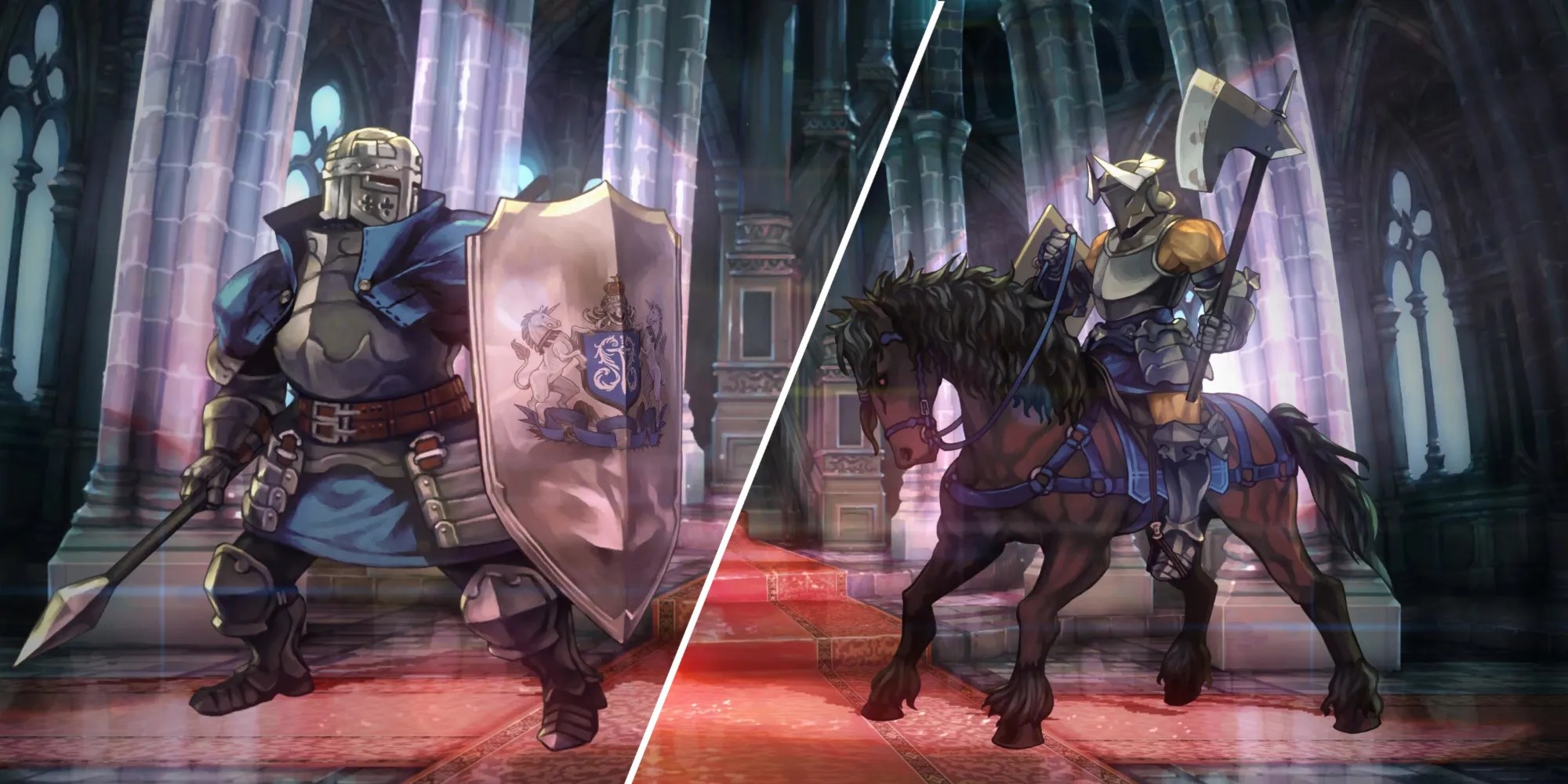 Unicorn Overlord, Hoplite and Dark Knight