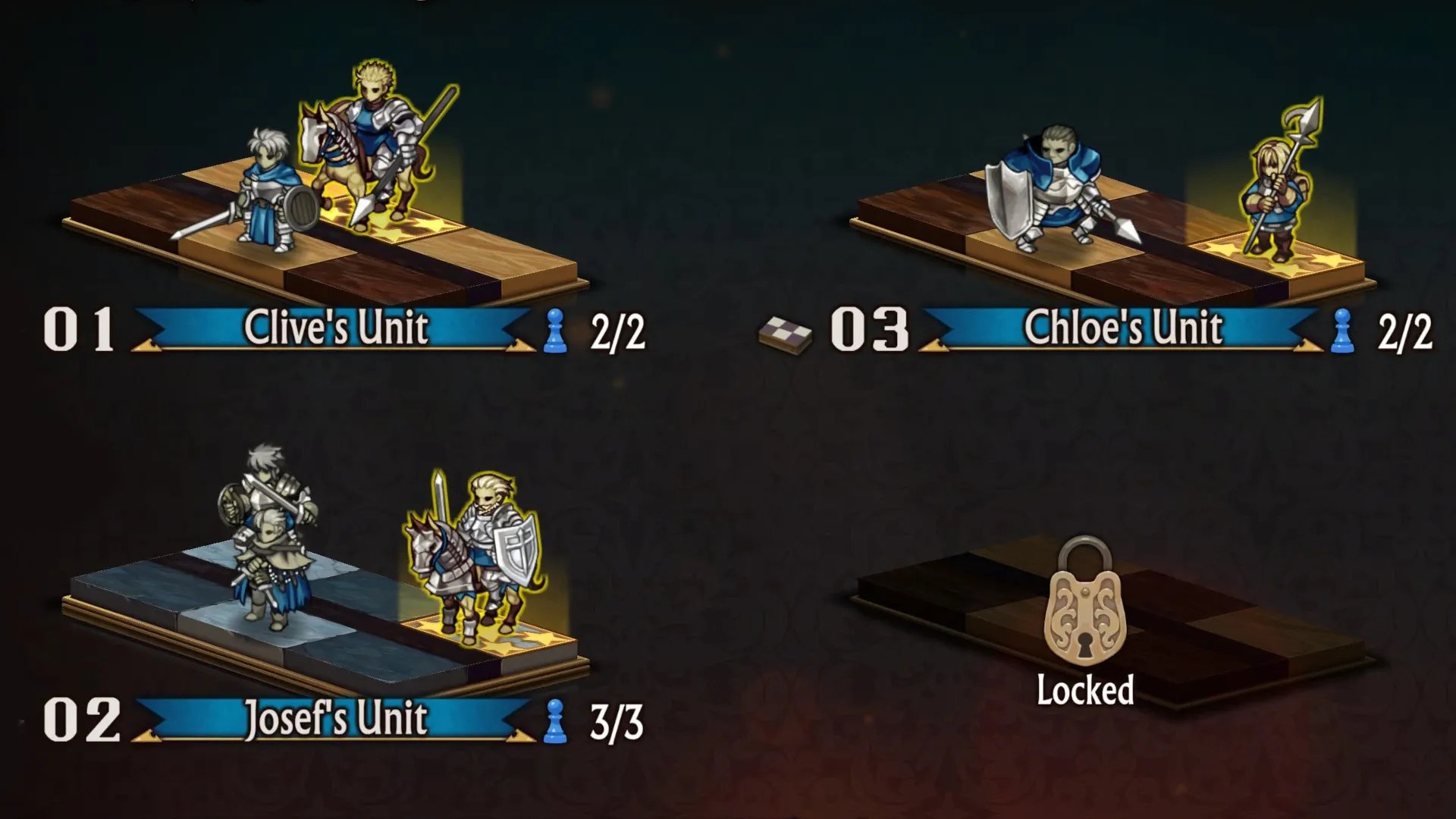 Unicorn Overlord, Solitary Resistance unit setup