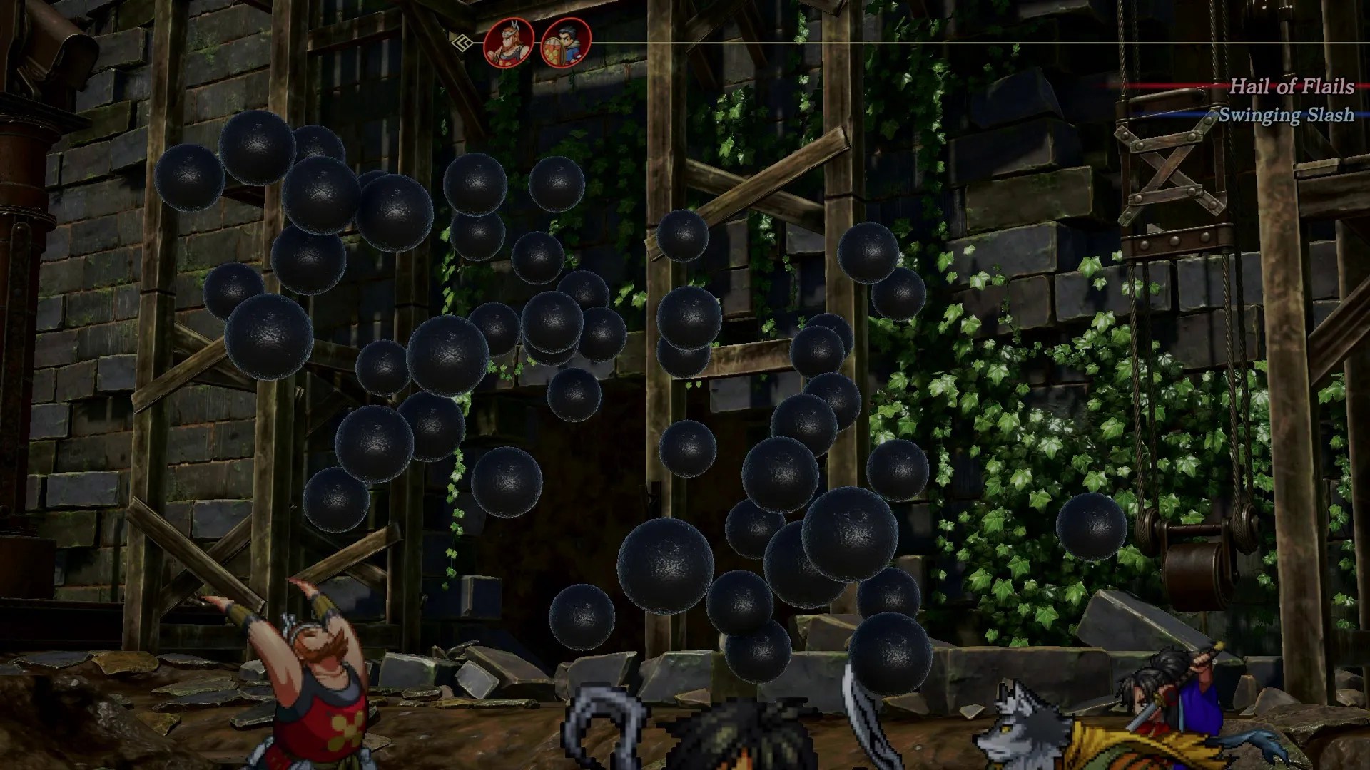 Eiyuden Chronicle Hundred Heroes, Hail of Flails attack