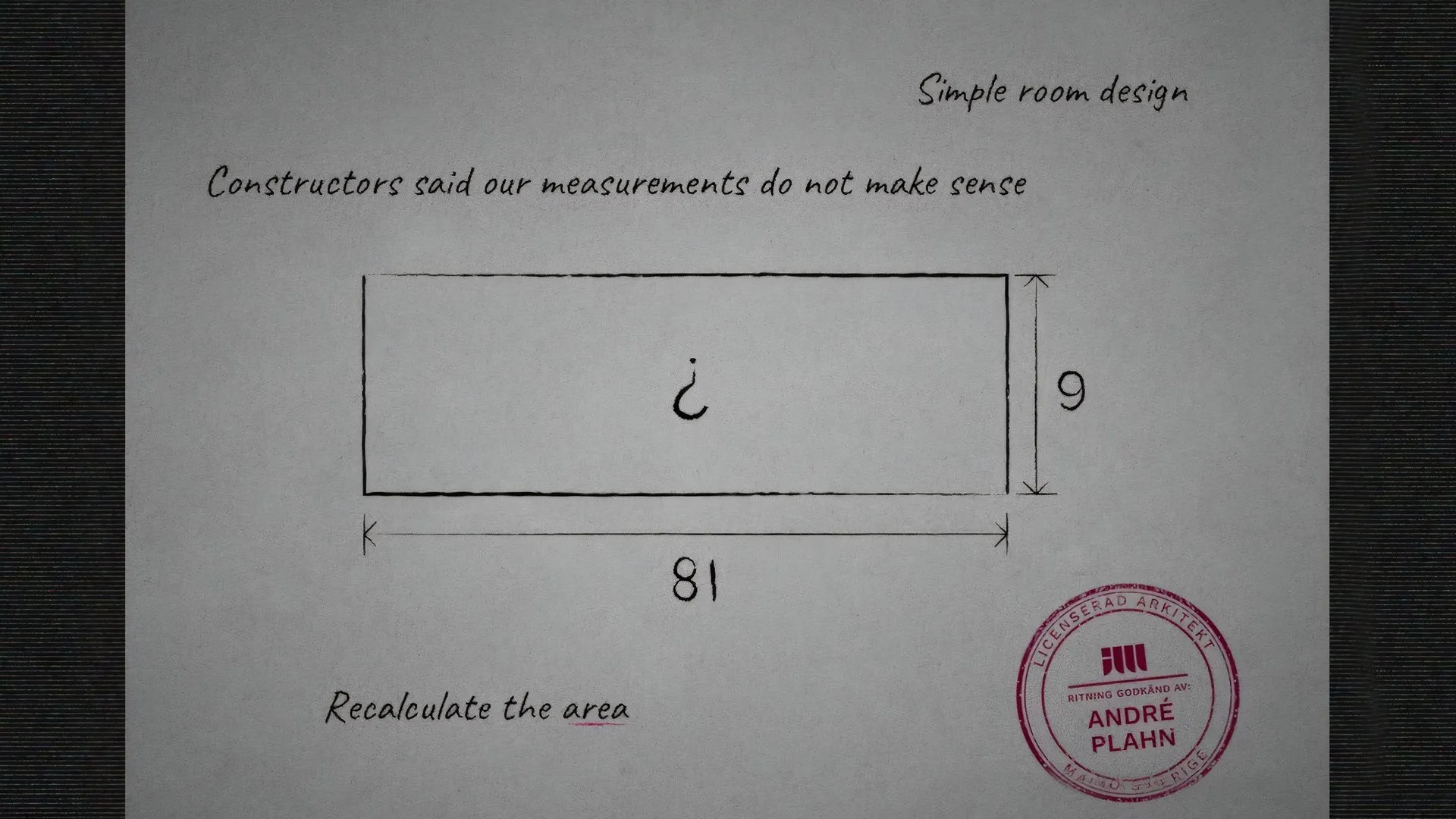 Lorelei And The Laser Eyes, Every Map, Recalculate The Area Puzzle