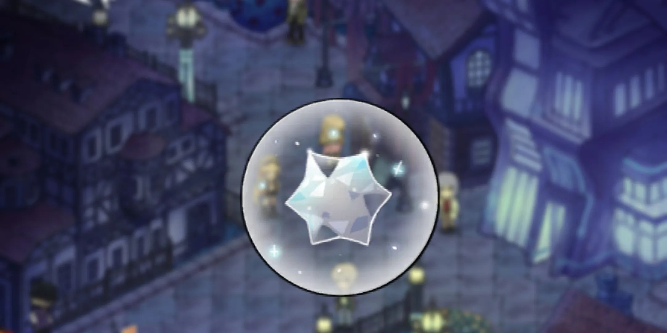 Purifying Crystal Relic is a six-sided crystal that is glowing a soft white- Chrono Ark