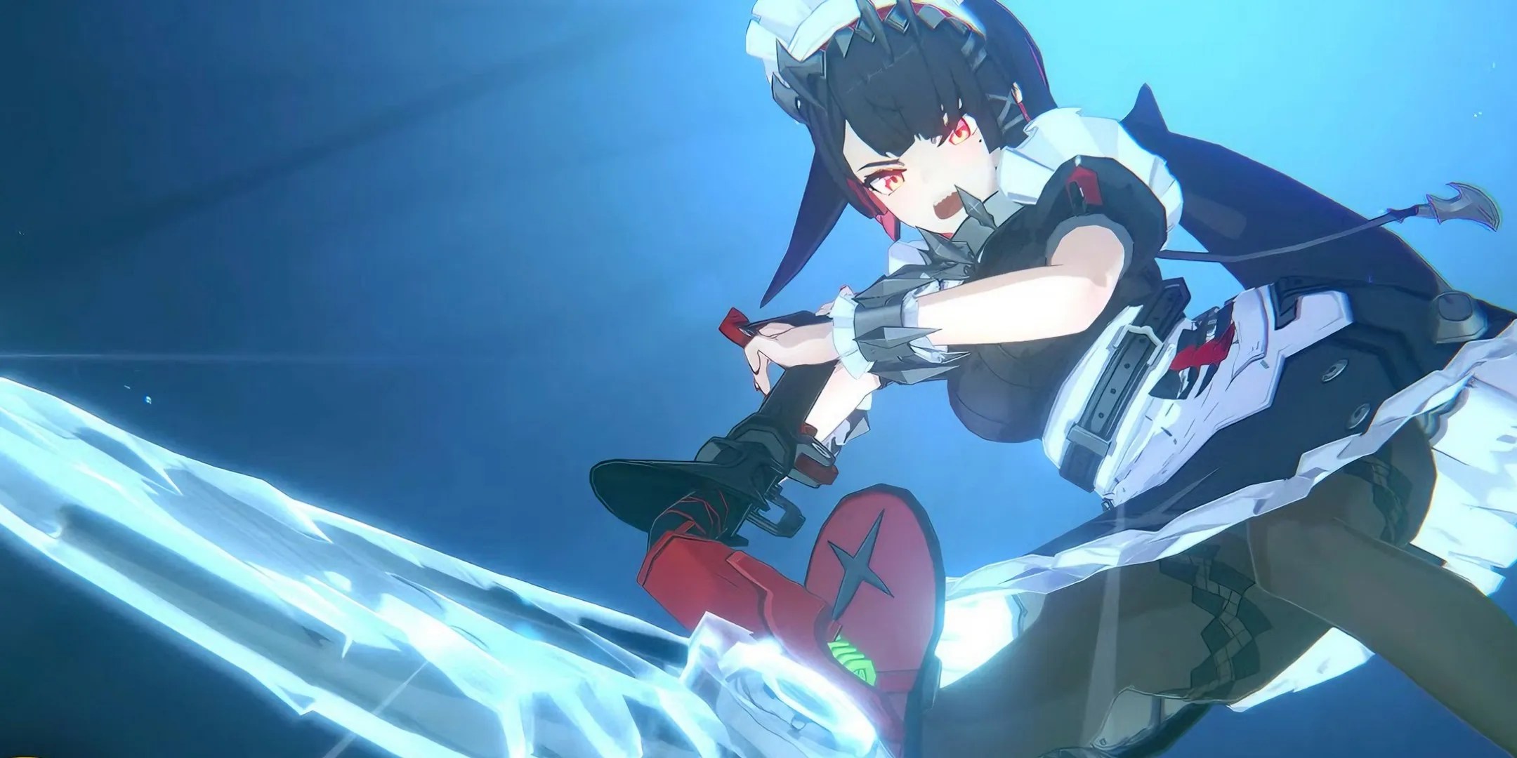 Ellen Joe slamming her ice scissors into someone - ZZZ