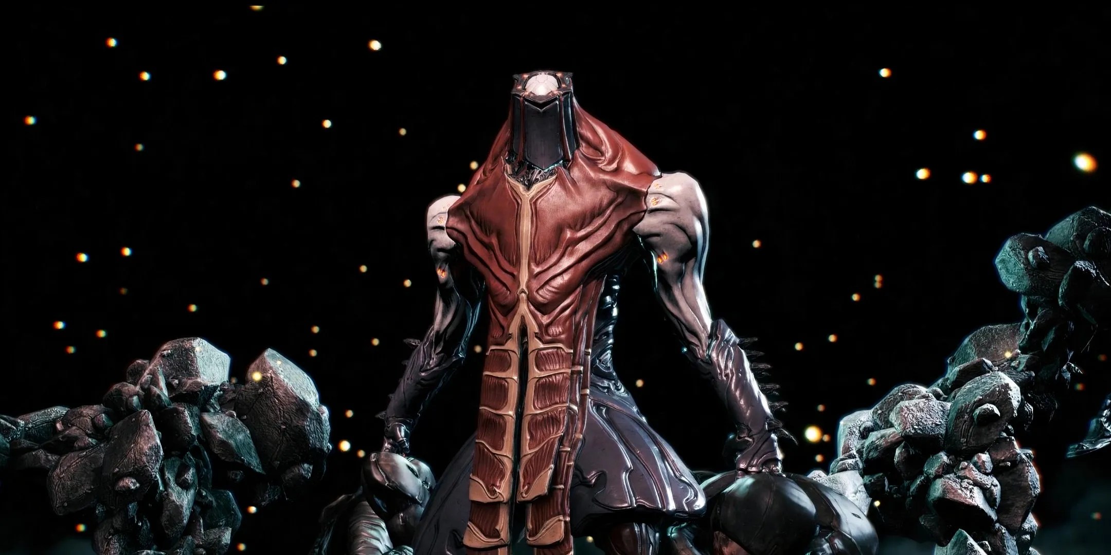 Atlas stands in the middle of fallen enemies.