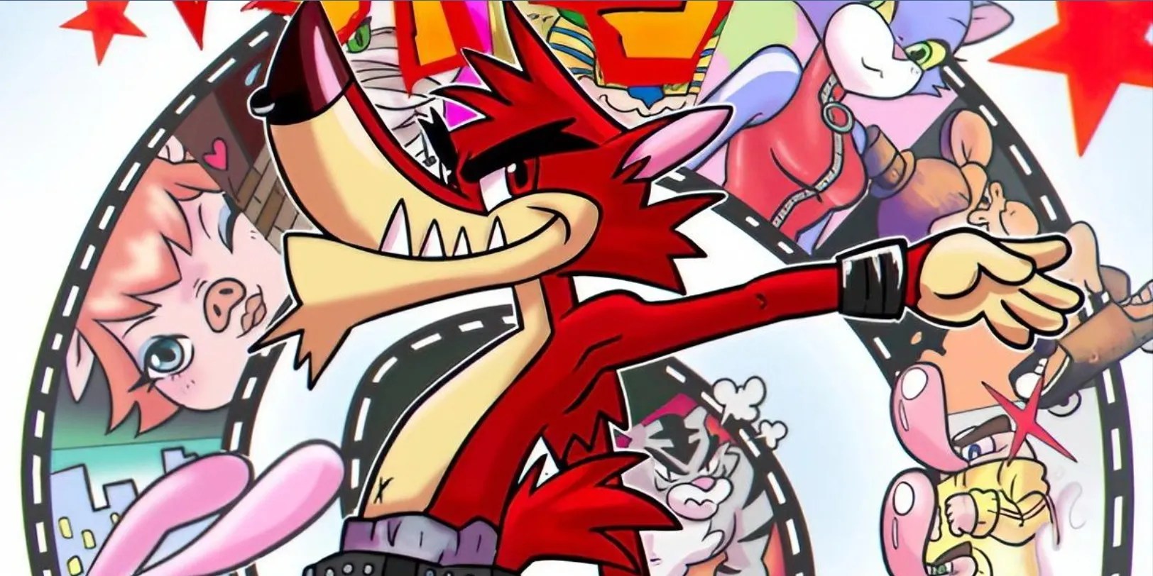 The cover art for Go Go Hypergrind on Gamecube.