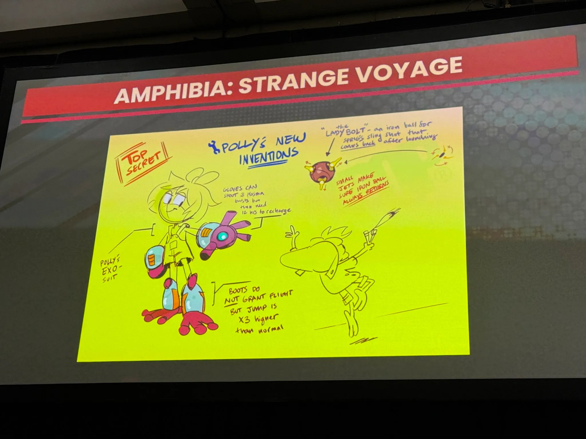 Amphibia: Strange Voyage - Updated Polly Design