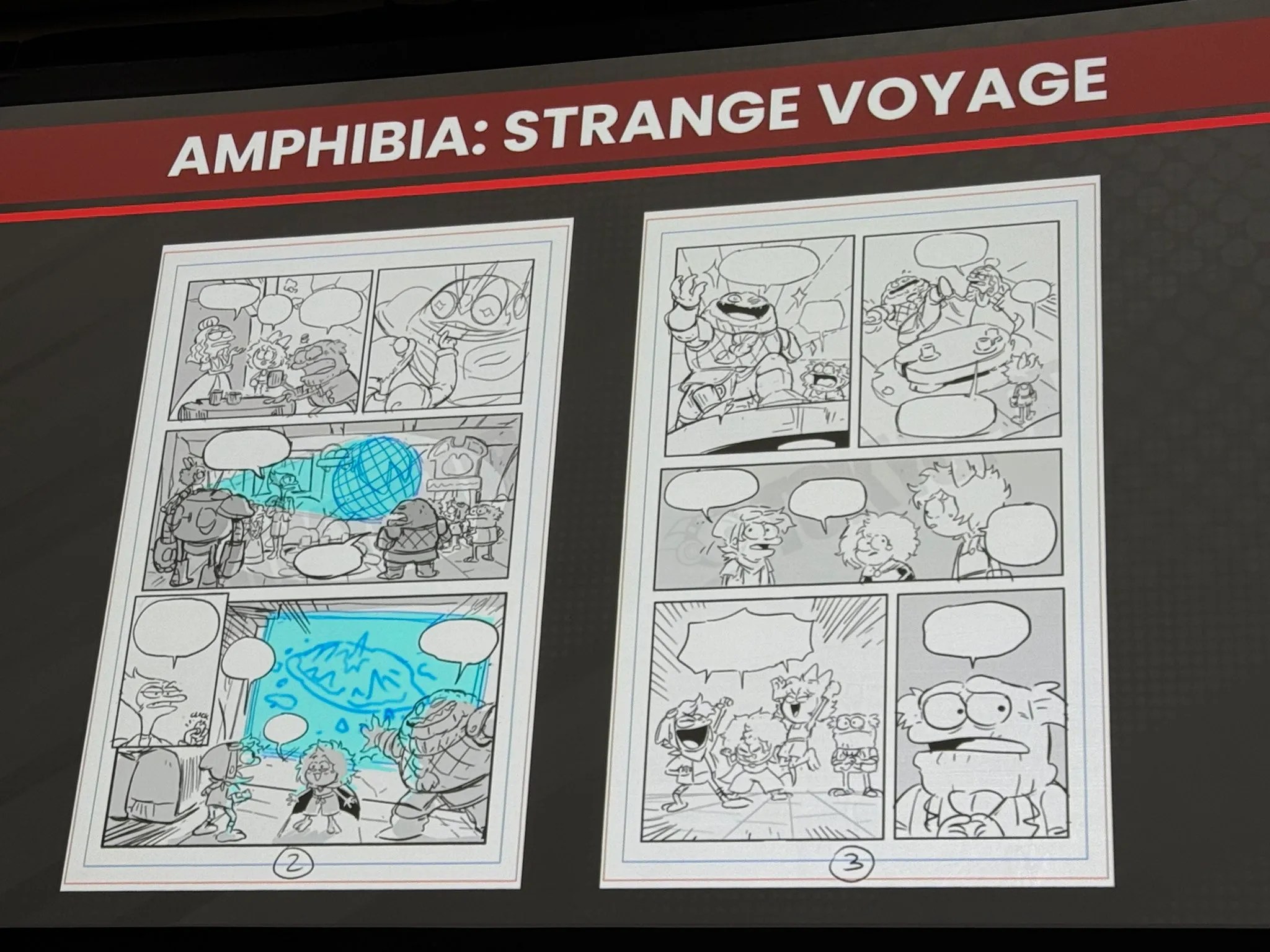 Amphibia: Strange Voyage Comic Con Preview
