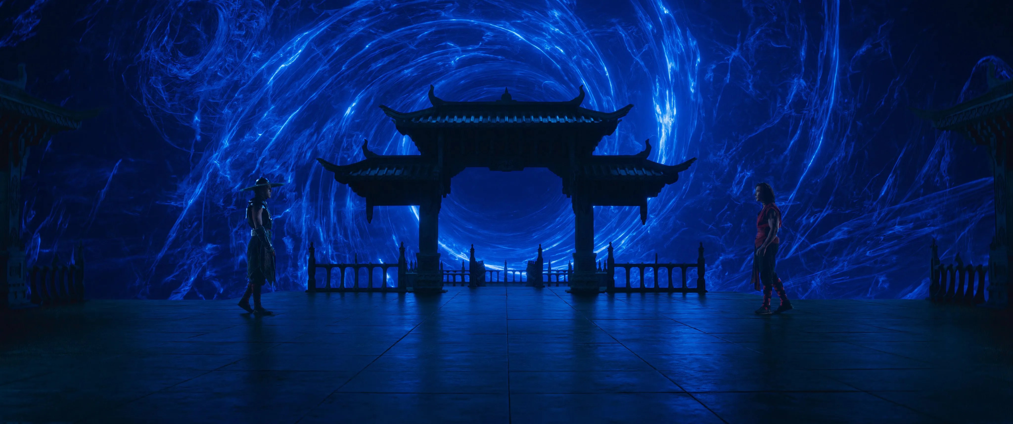 The Outworld realm in 2025&rsquo;s Mortal Kombat 2.