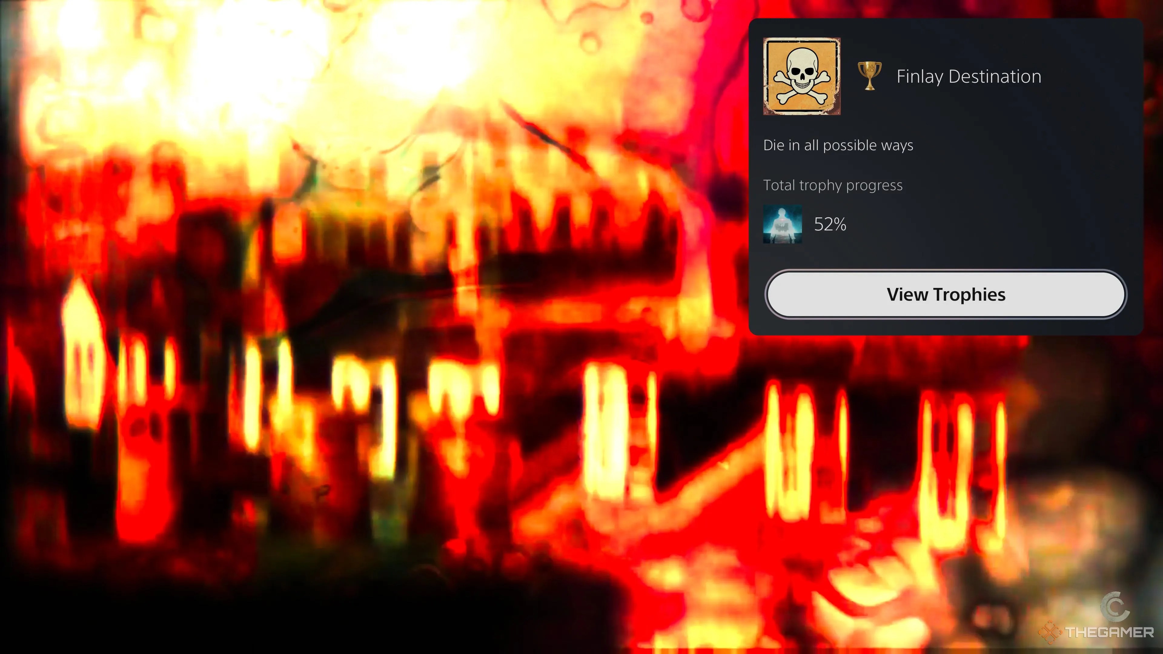 Earning the Finlay Destination trophy in Still Wakes the Deep.