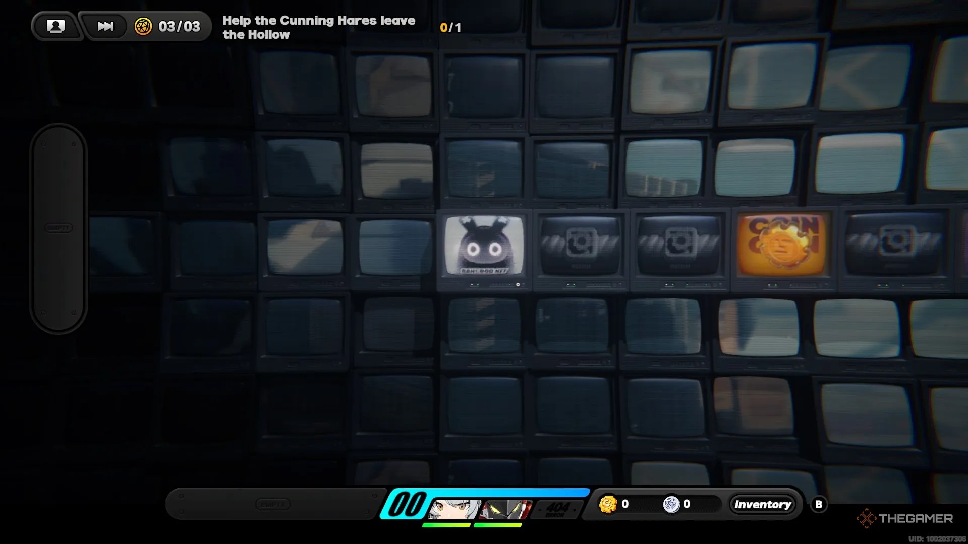 The opening map of The Hare And The Proxy mission in Zenless Zone Zero.