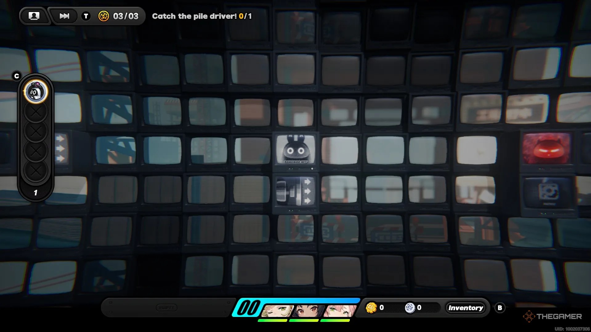 An empty HDD field with a single bangboo tile and a launch pad in Zenless Zone Zero.