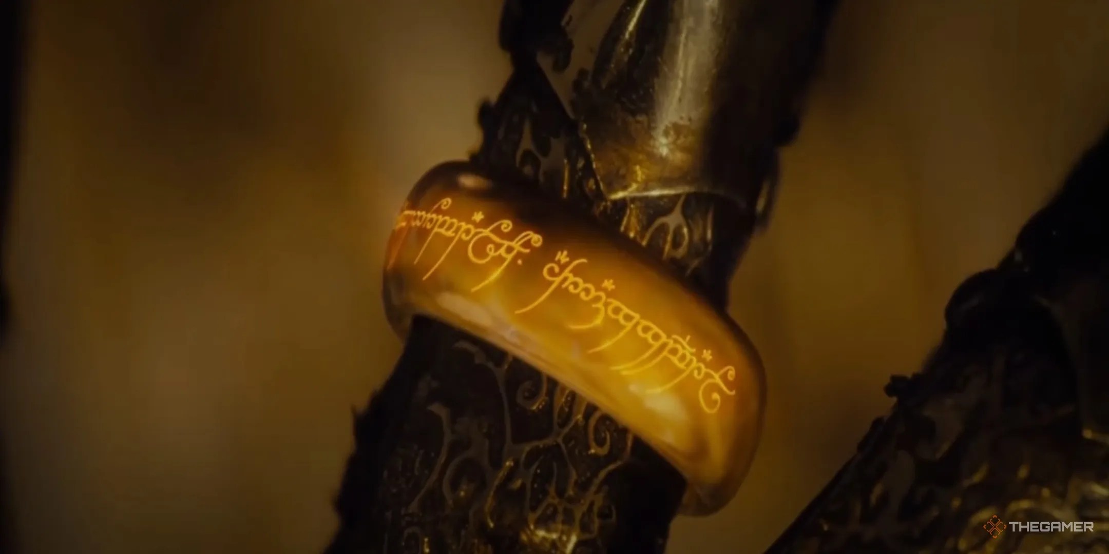 The One Ring on Sauron&rsquo;s Finger.