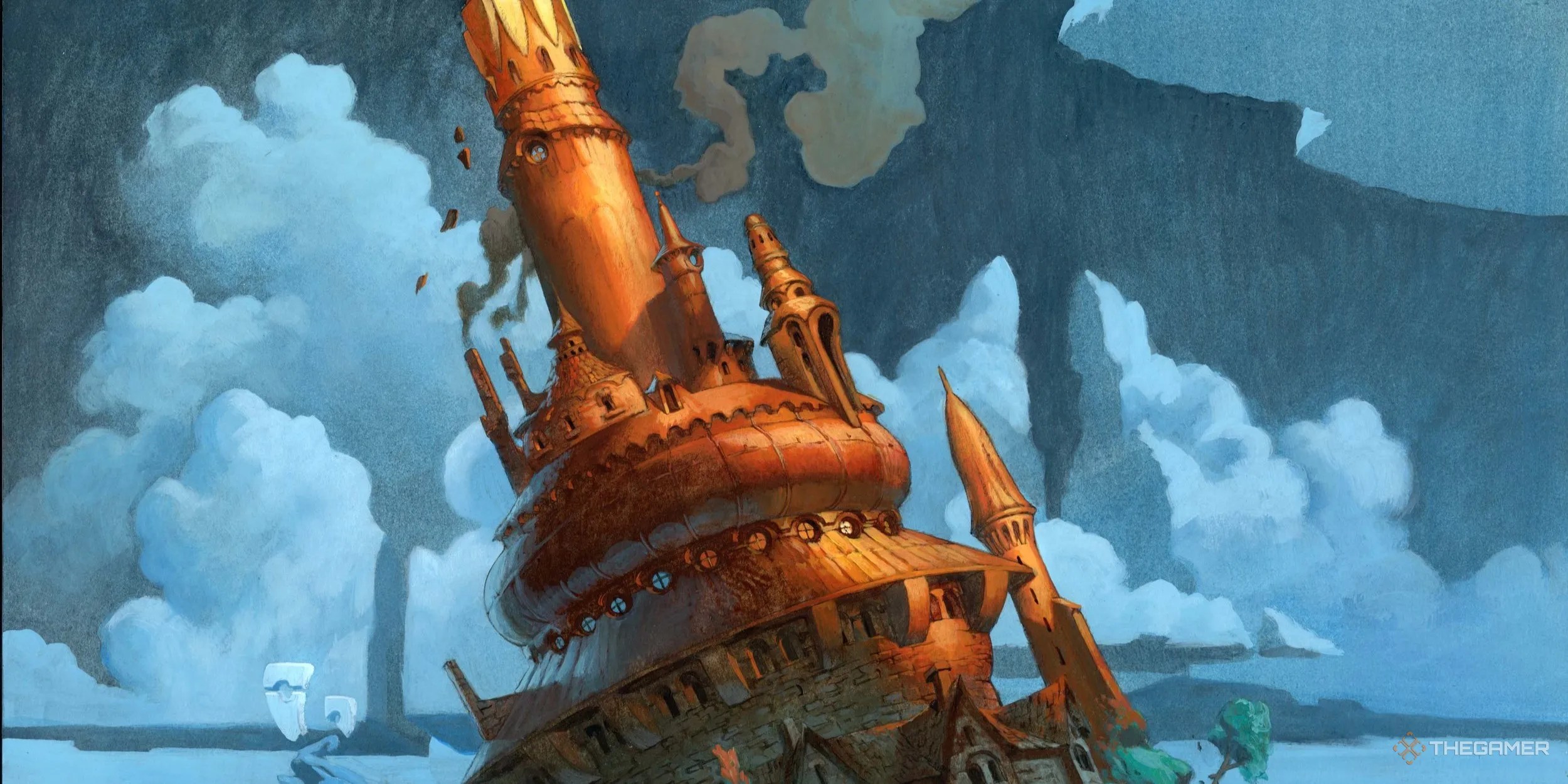 Reliquary Tower Art Magic: The Gathering By Jesper Ejsing.