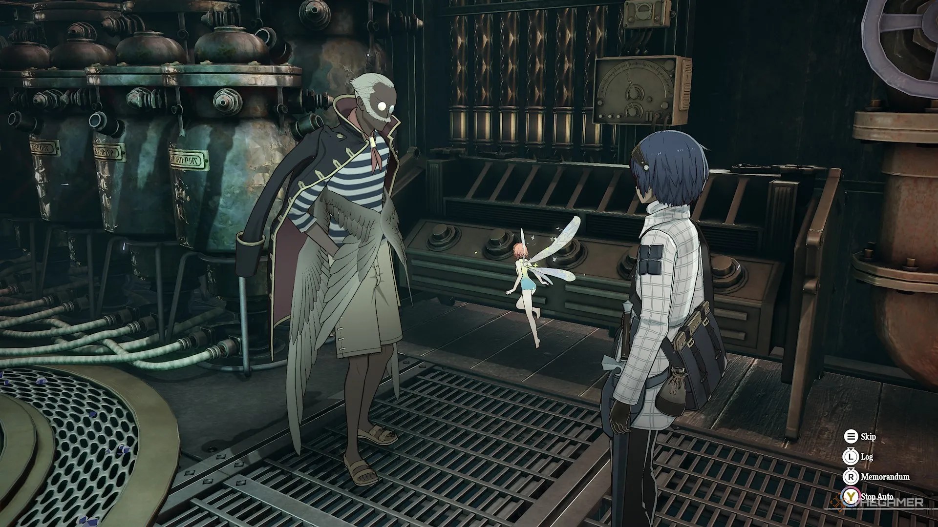 Neuras and the protagonist in Metaphor ReFantazio.