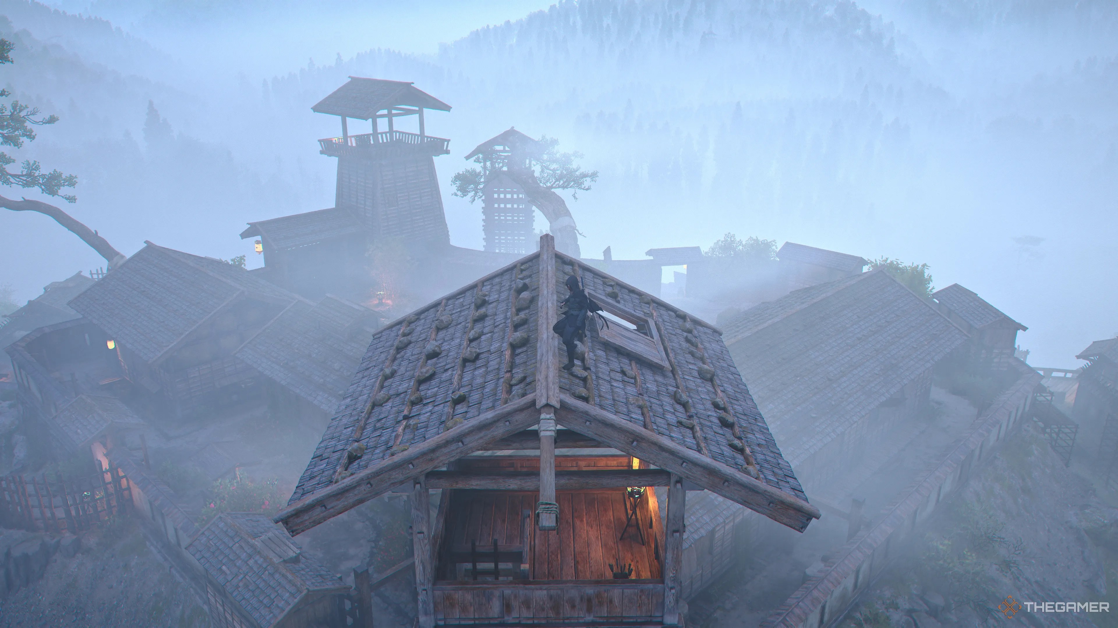 The Hijiyama Fort Synchronize Spot in Assassin’s Creed Shadows.