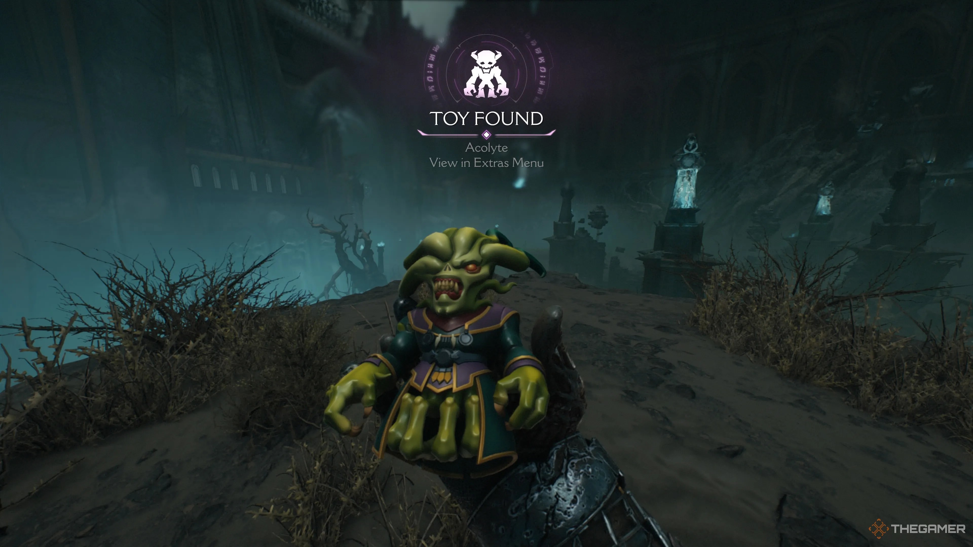 The Acolyte Toy in the Harbor of Souls chapter of Doom The Dark Ages.