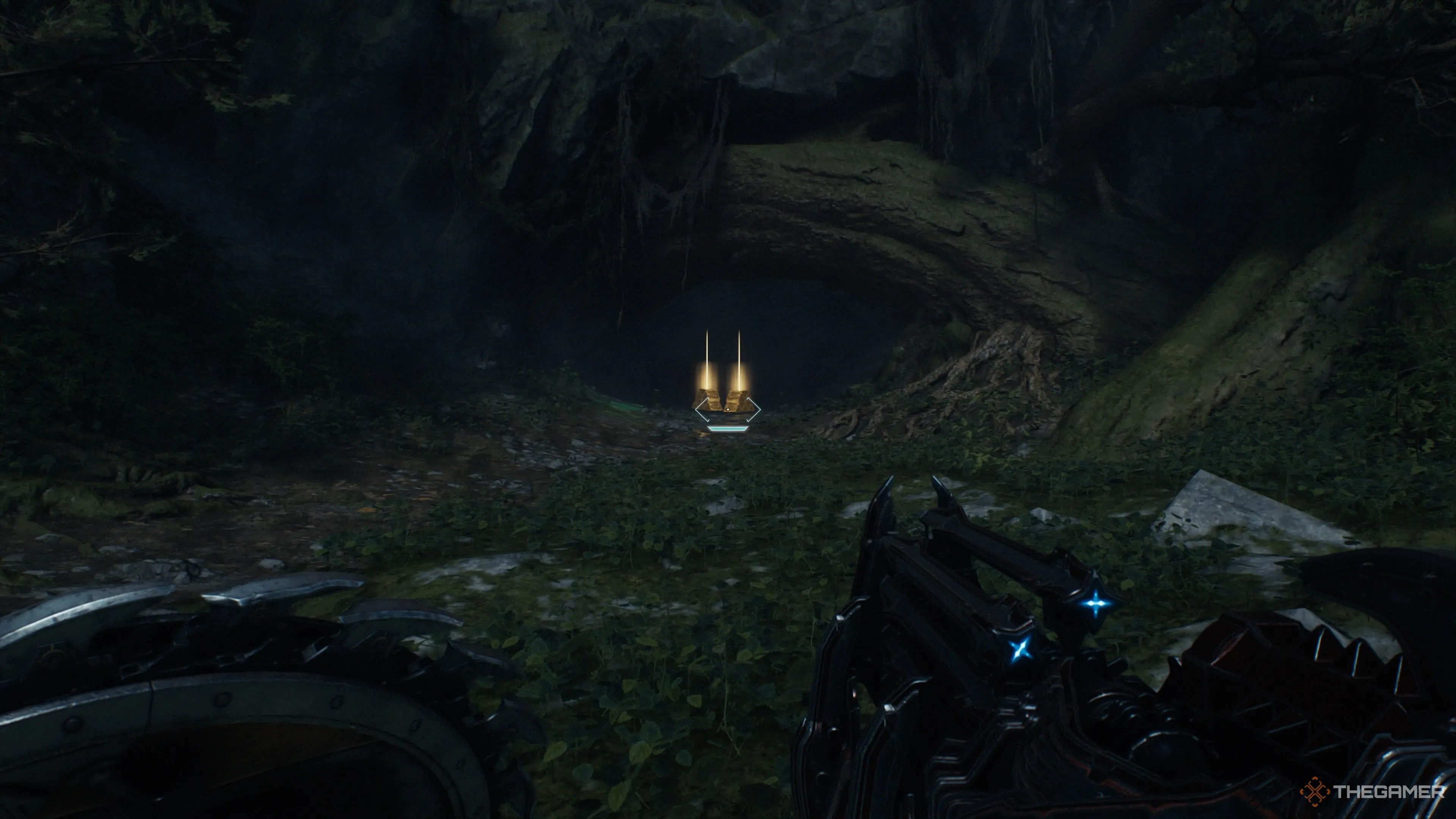 The gold under the tree in The Abyssal Forest of Doom The Dark Ages.
