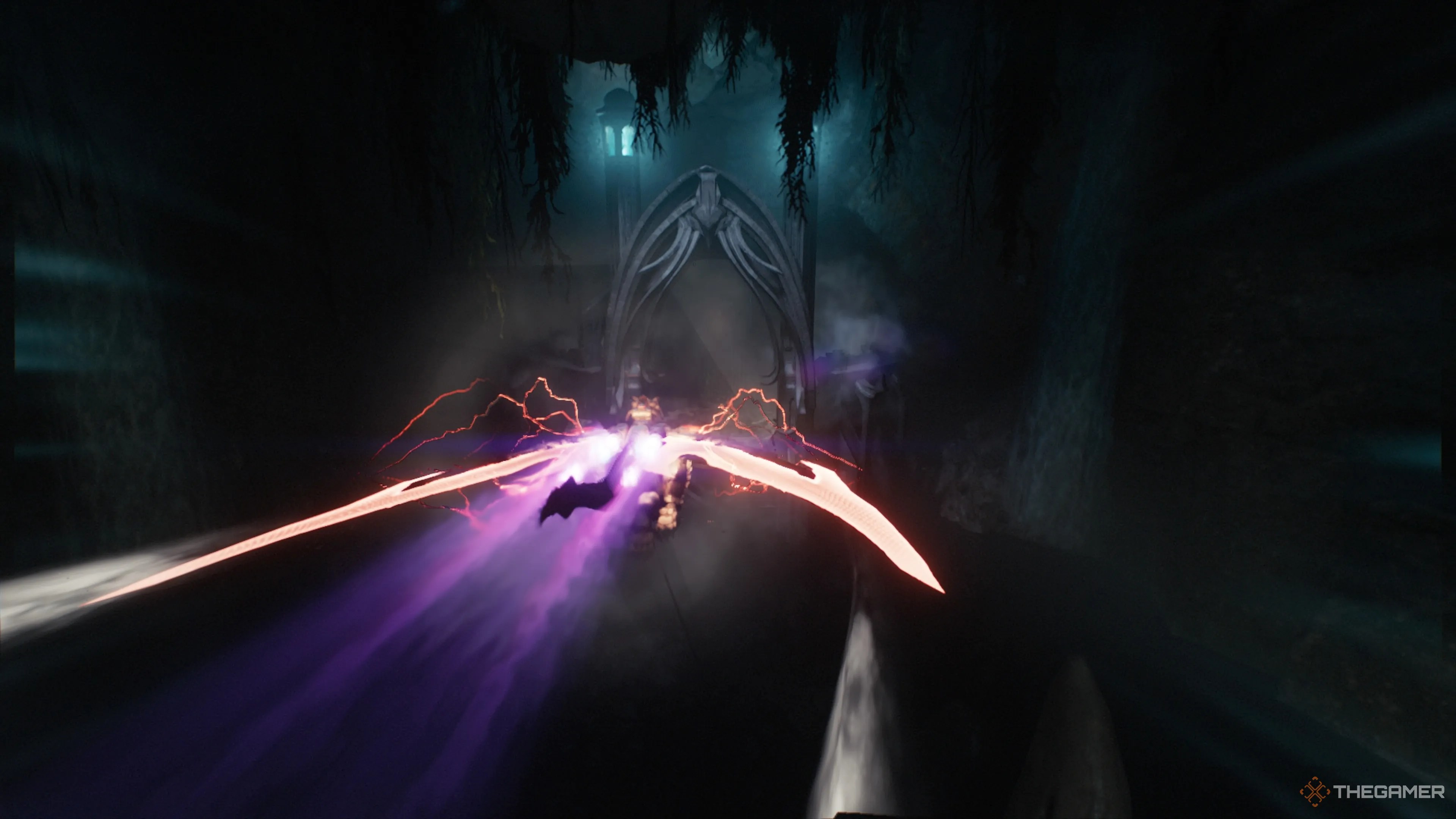 The highest up emitter located at The Spire Of Nerathul in Doom The Dark Ages.