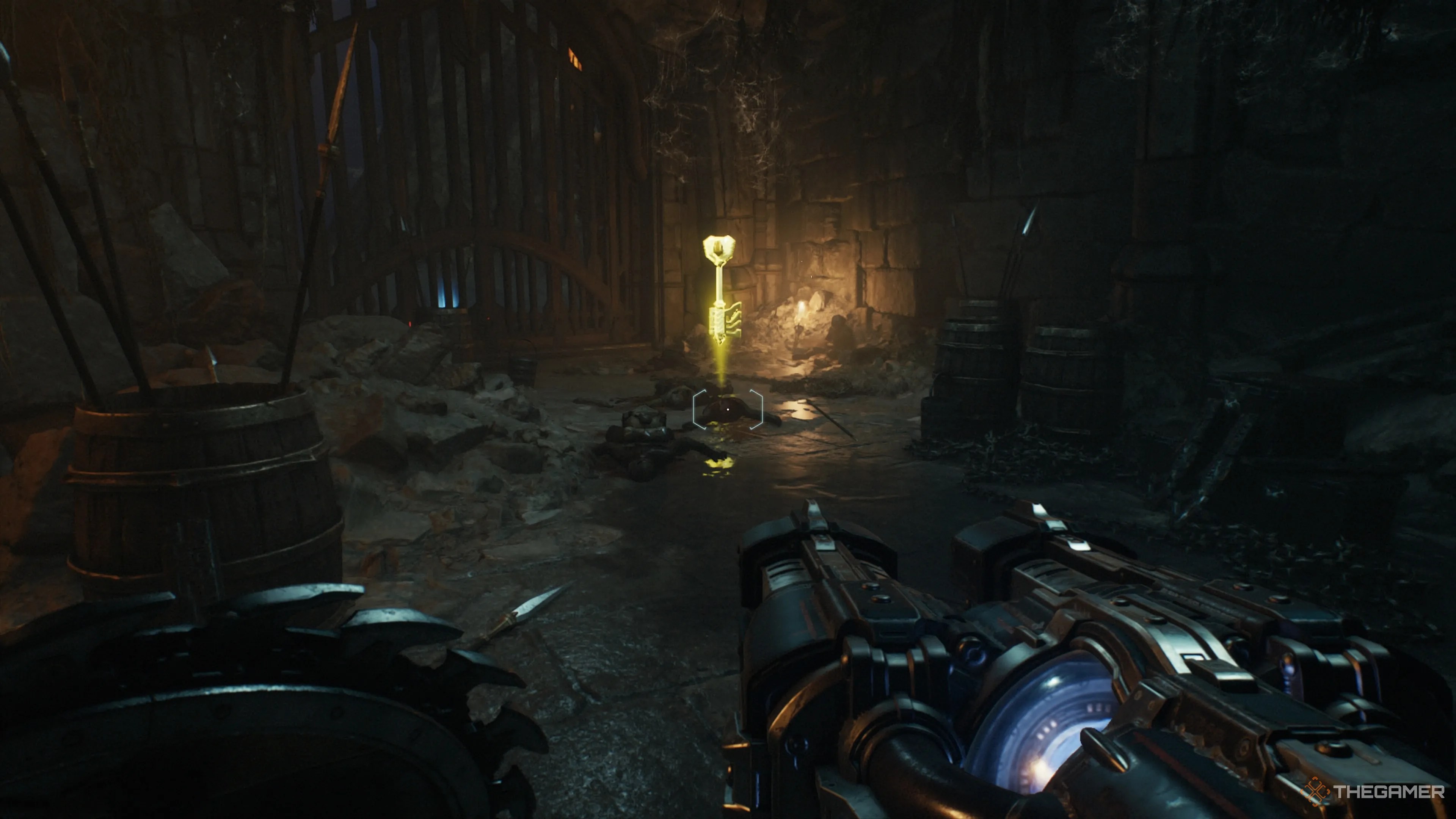 The Yellow Key in The Abyssal Forest of Doom The Dark Ages.