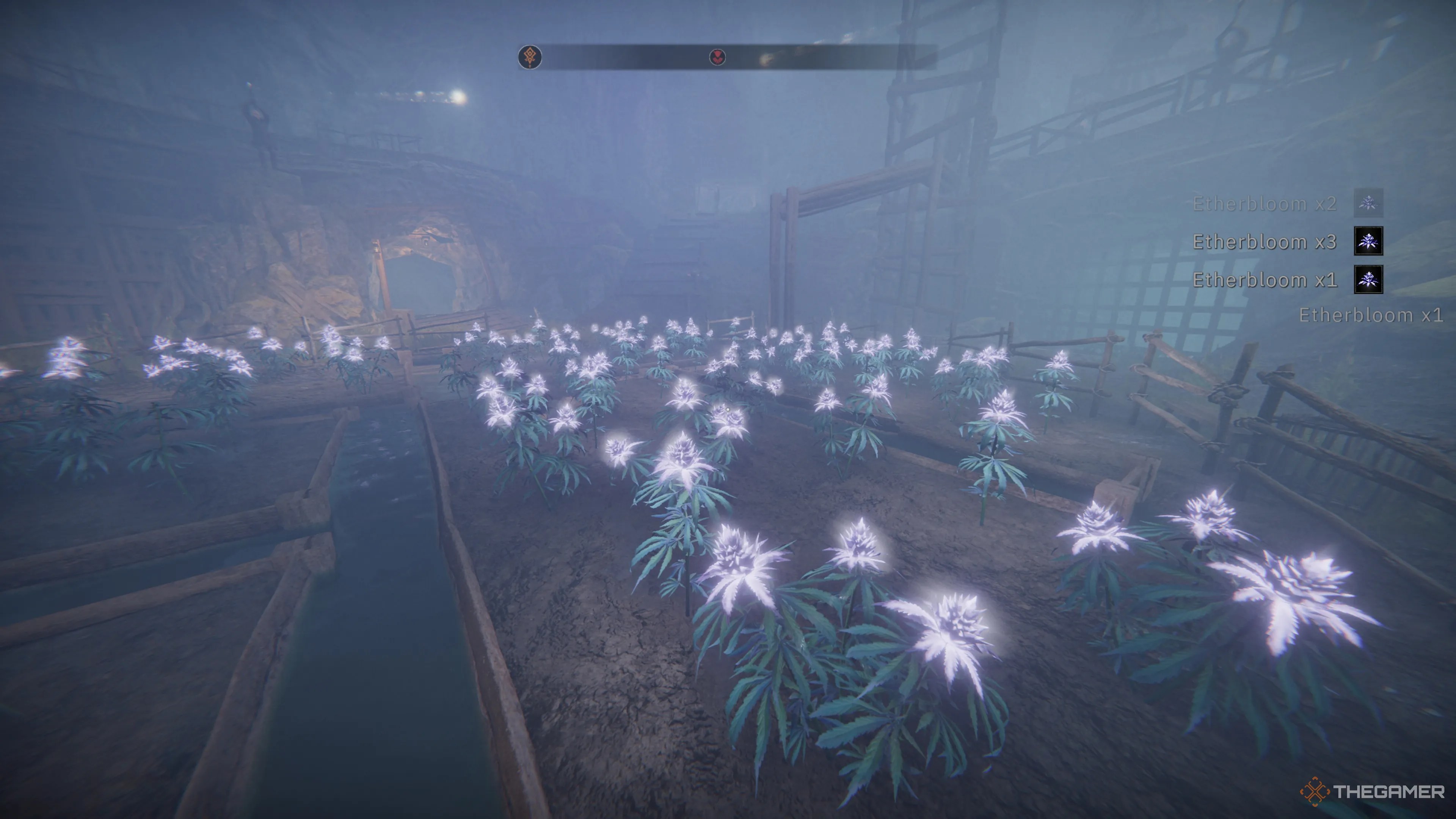 The main character sees the Etherbloom Garden in Tainted Grail: The Fall Of Avalon.