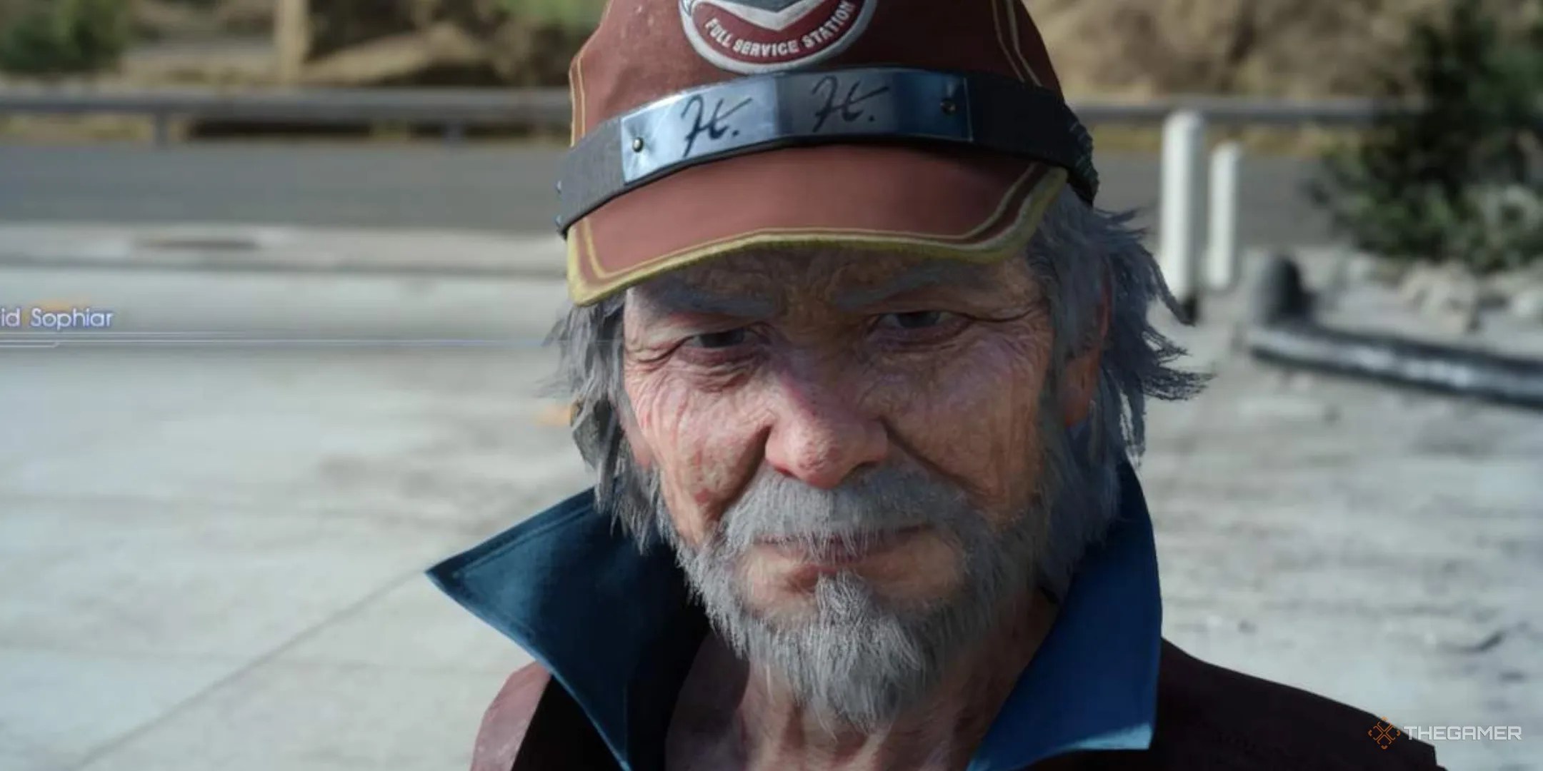 Cid from Final Fantasy 15.